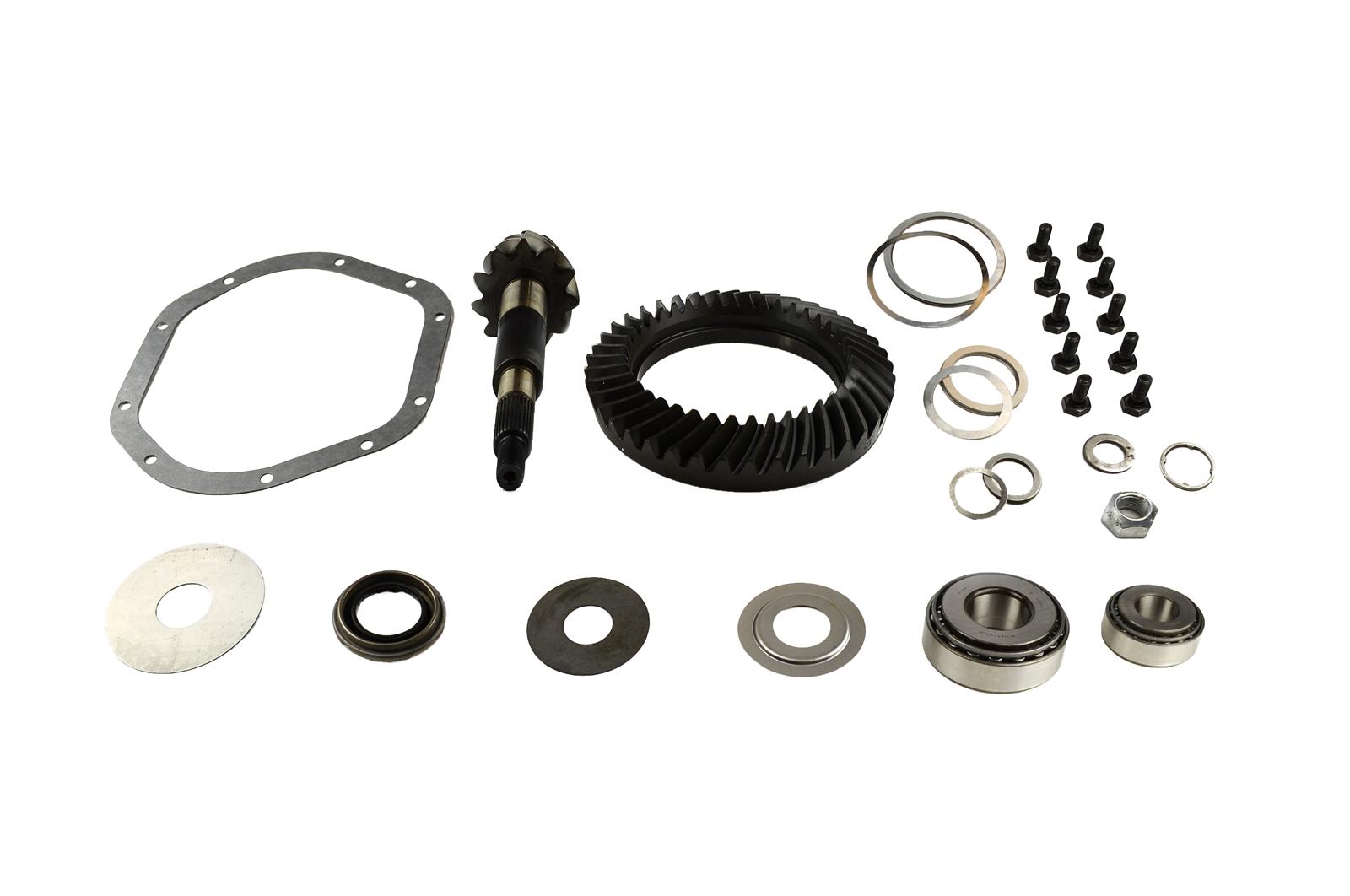 Spicer Drivetrain Products Ring and Pinion Gear with Installation Kits 706999-1X Dana 70 3.54 Gears Gear, Kit, 3.54:1, Standard Rotation, 70, Kit