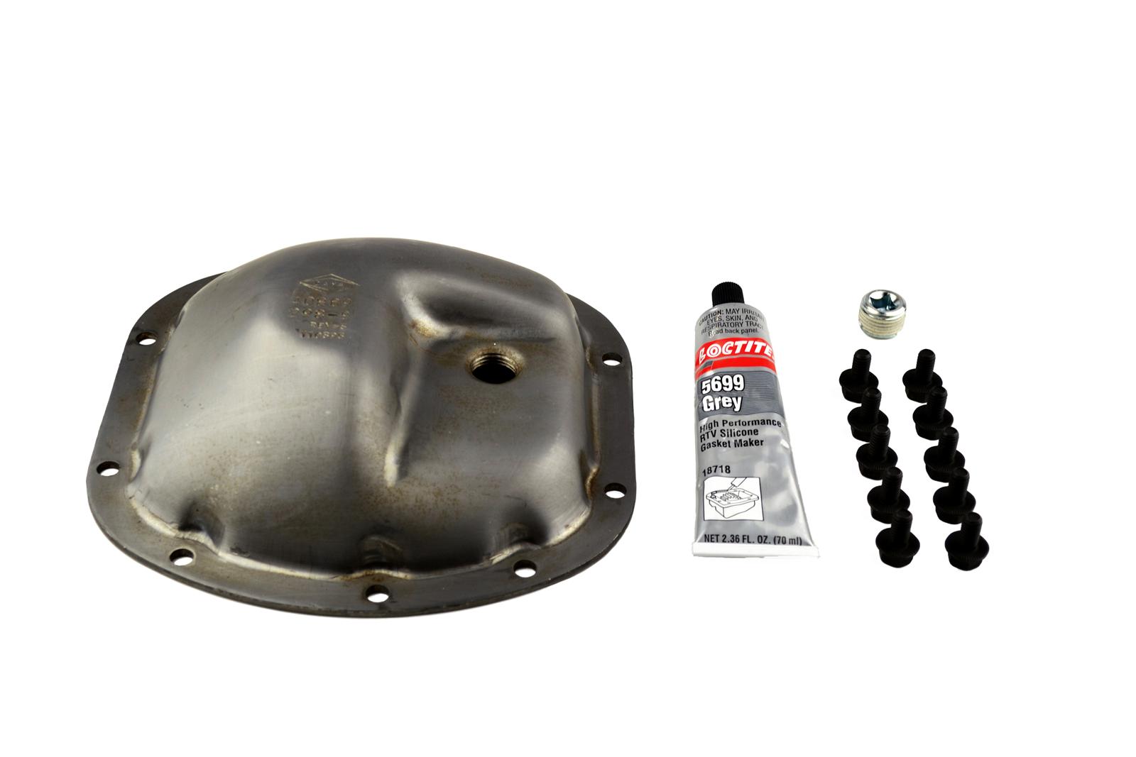 Spicer Drivetrain Products Genuine OE 10 Bolt Differential Cover 707180X Cover, OE, Steel, Natural, Dana 30, Each