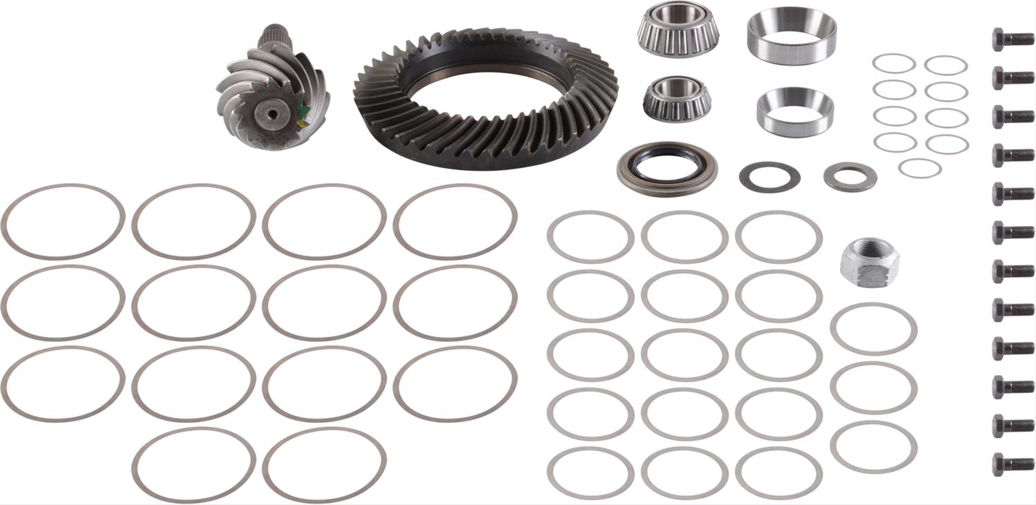 Spicer Drivetrain Products Ring and Pinion Gear with Installation Kits for 2000-2001 RAM 2500, 3500 - 708026-3 Differential Pinion; Dana 80 3.54 Ratio thumbnail 2