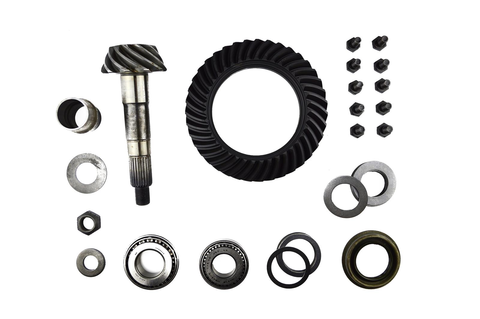 Dana Spicer Drivetrain Products Ring and Pinion Gears 708098-2 DIFFERENTIAL RING AND PINION KIT - DANA SUPER 30 3.55 RATIO