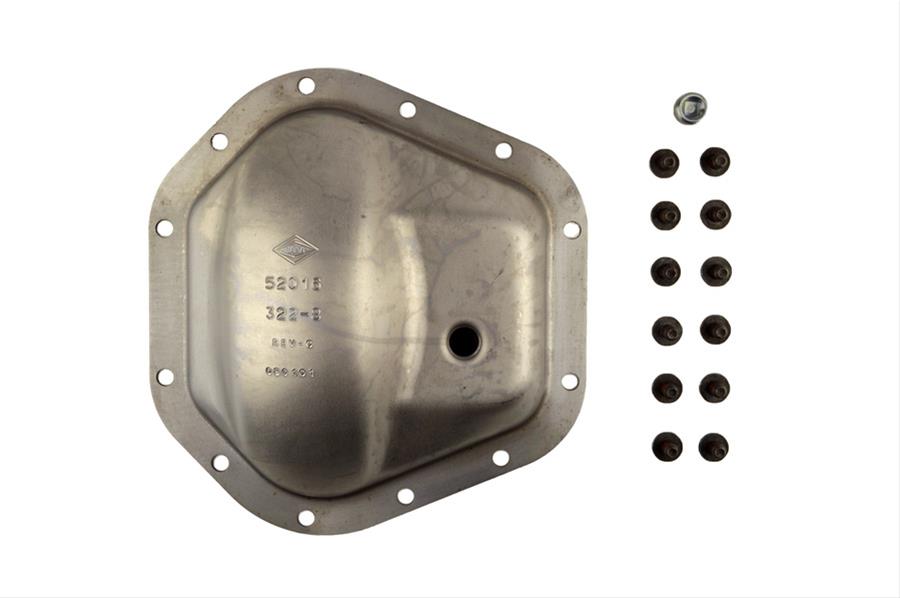 Spicer Drivetrain Products Differential Cover Kits 708199 Cover, Kit, 12-bolt, Steel, Natural, Dana 60, Chevrolet, GMC, Kit thumbnail 2