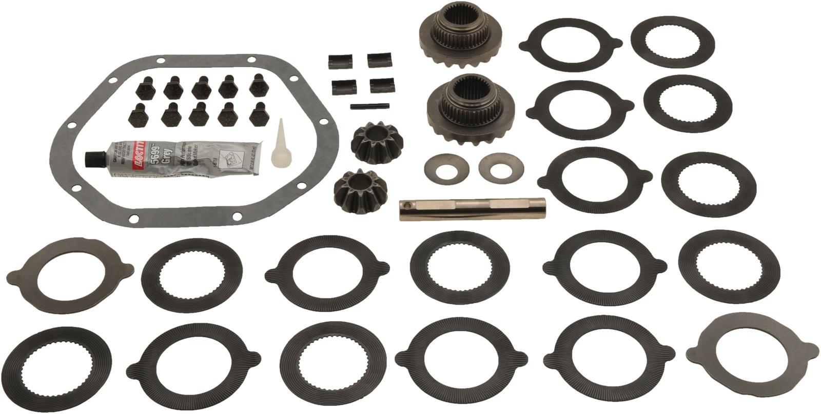 Spicer Drivetrain Products Differential Inner Gear Kits 708204 Carrier Rebuild and Spider Gears, Kits, Dana 44, Limited Slip, Traction Loc, 30-spline, 10-bolt, Jeep, Kit