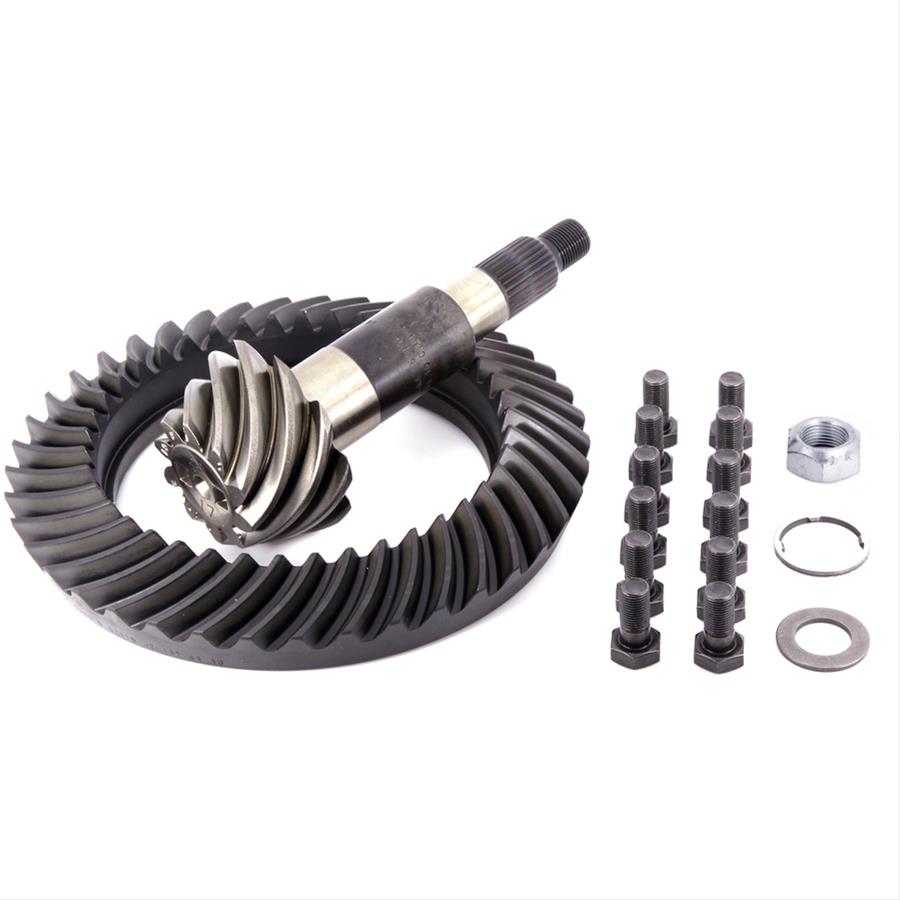 Spicer Drivetrain Products Ring and Pinion Gear with Installation Kits for 1994-2002 RAM 3500, 2500, 1994-1996 1500 - 75999-5X & Set Axle: Dana 70 / Ratio Includes Hardware And Shims thumbnail 2
