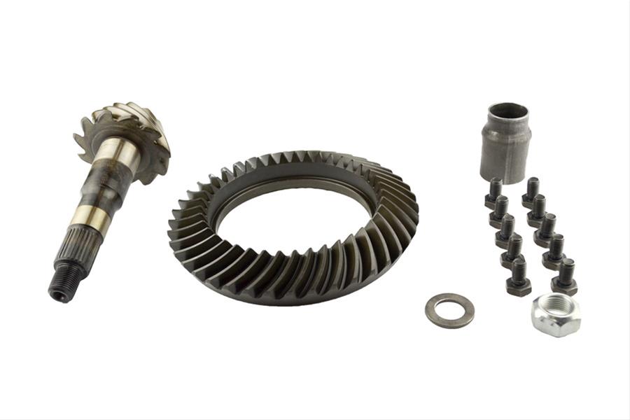 Spicer Drivetrain Products Ring and Pinion Gear with Installation Kits 84212-5 Dana 44 3.73 Gears Complete Kits, 3.73:1 Ratio, 29-spline, Standard Rotation, 44, Jeep, Rear, Kit