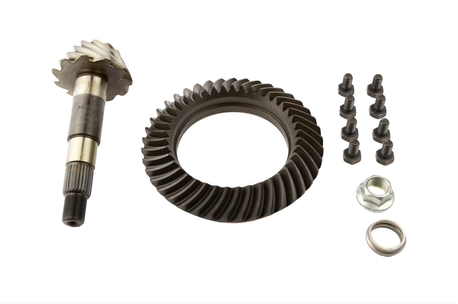 Spicer Drivetrain Products Ring and Pinion Gear with Installation Kits 84215-5 Dana 35 3.73 Gears Complete Kits, 3.73:1 Ratio, 26-spline, Standard Rotation, 35, Jeep, Rear, Kit thumbnail 2