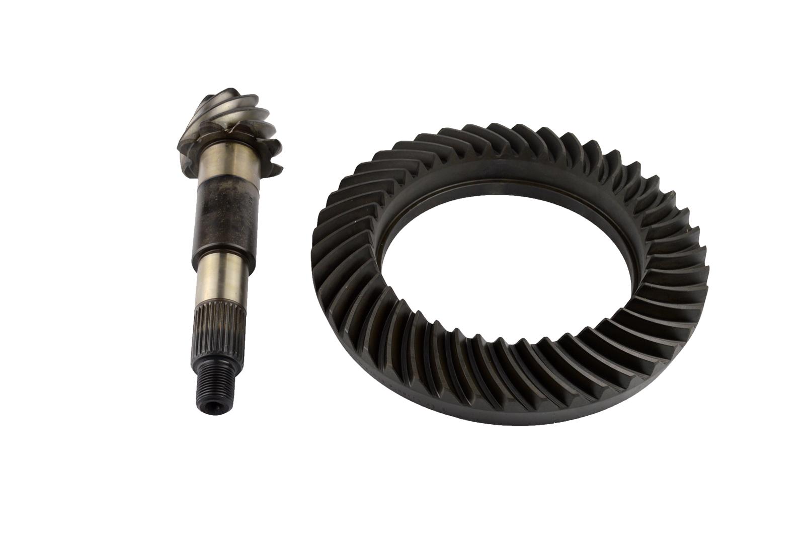 Spicer Drivetrain Products Ring and Pinion Gears 84677 Dana 60/Super 60 5.38 Gears, Front, New, 5.38:1 Ratio, 29-spline, Reverse Rotation, 60, 10 in. Gear Dia., 7.656 in. Stem, Ford, Jeep, Truck, Set