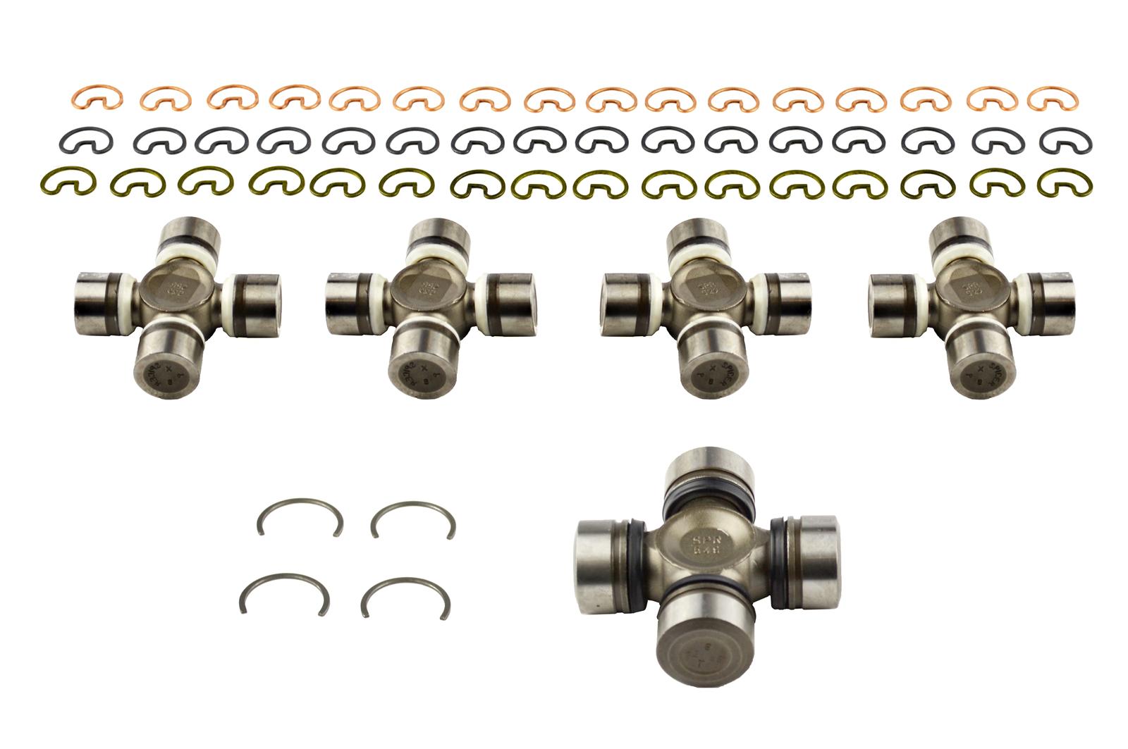 Dana Spicer Drivetrain Products U-Joints SPL1018JK U-Joint Kit, Jeep Genuine Life Series Repair Kit NonGreaseable, Triple Lip Seal 97-98 Wrangler (Tj)