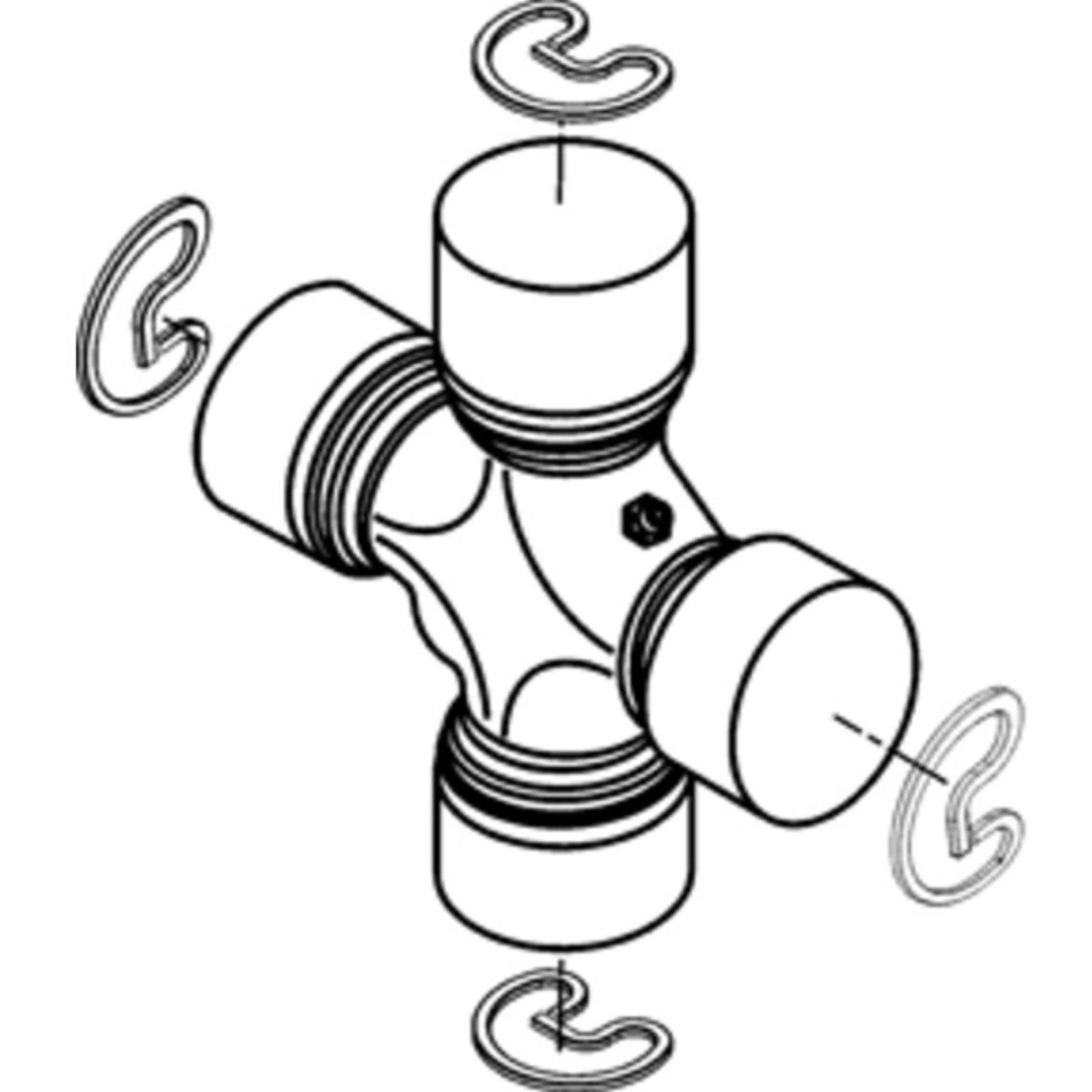 Dana Spicer Drivetrain Products SPL55XP Spicer Drivetrain Products