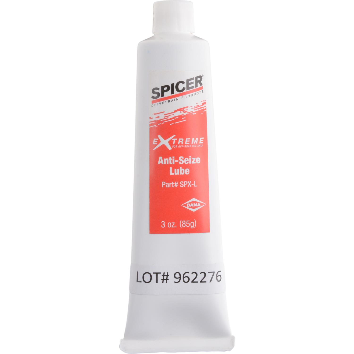Dana Spicer Drivetrain Products Anti Seize SPX-L Anti-Seize, SPX Extreme Anti-Seize Lube