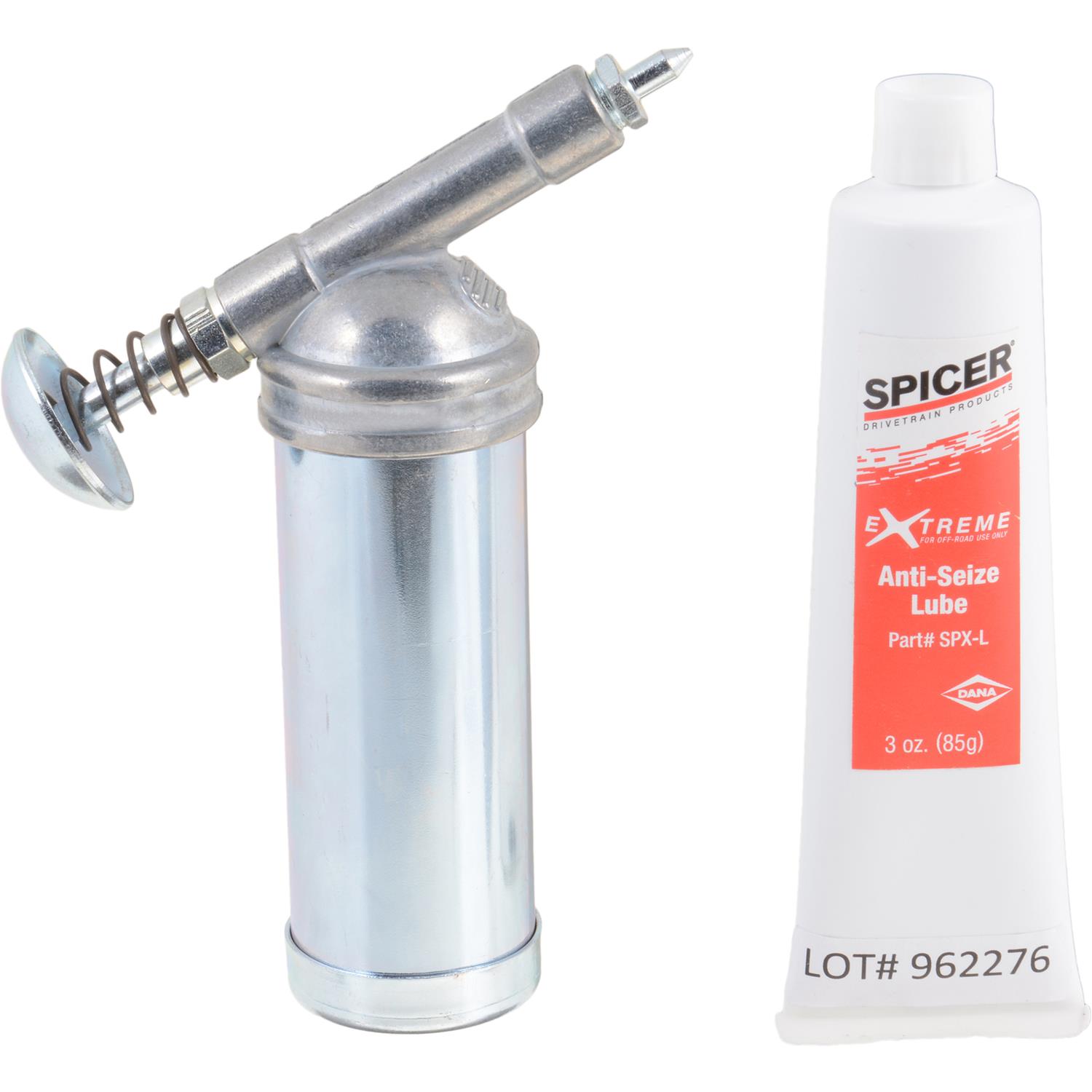 Dana Spicer Drivetrain Products Anti Seize SPX-LGK Anti-Seize, SPX Extreme Anti-Seize Lube and Gun Kit