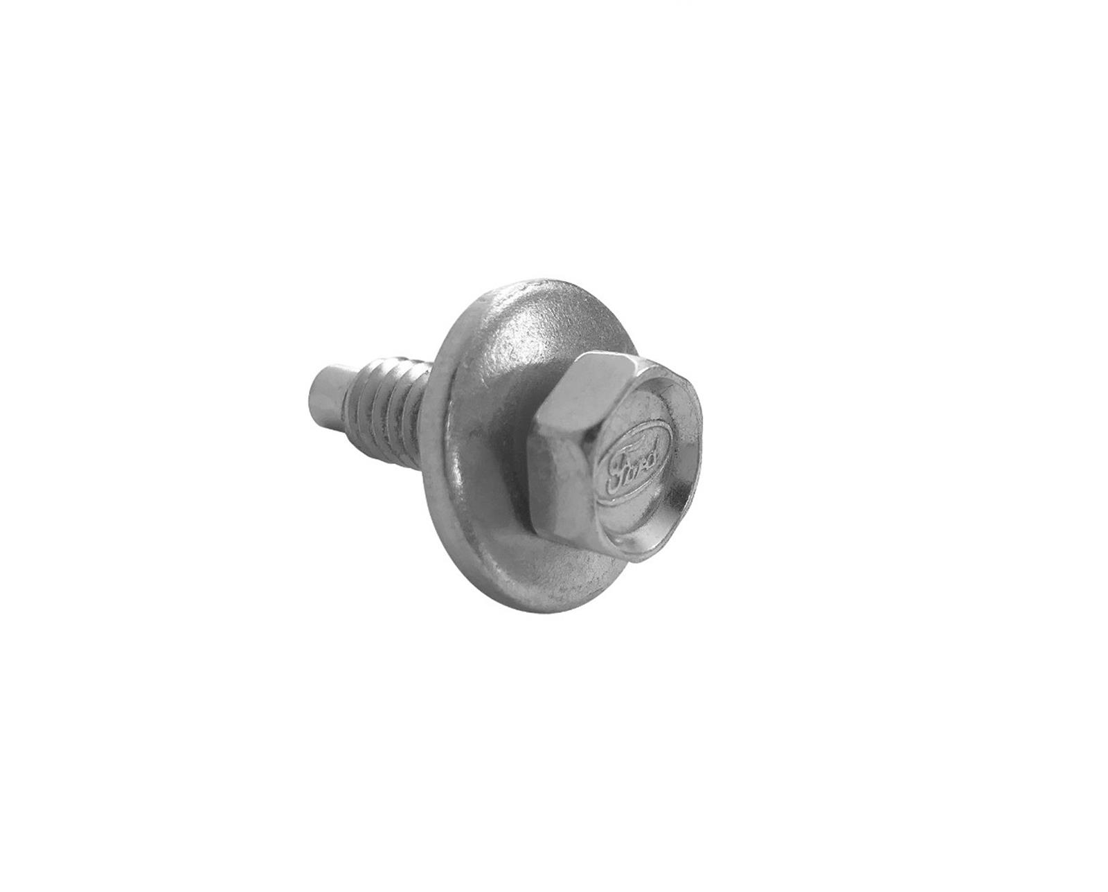 Scott Drake Body Fasteners 378178-ZF "FORD" BODY FENDER/BOLT ZINC thumbnail 2