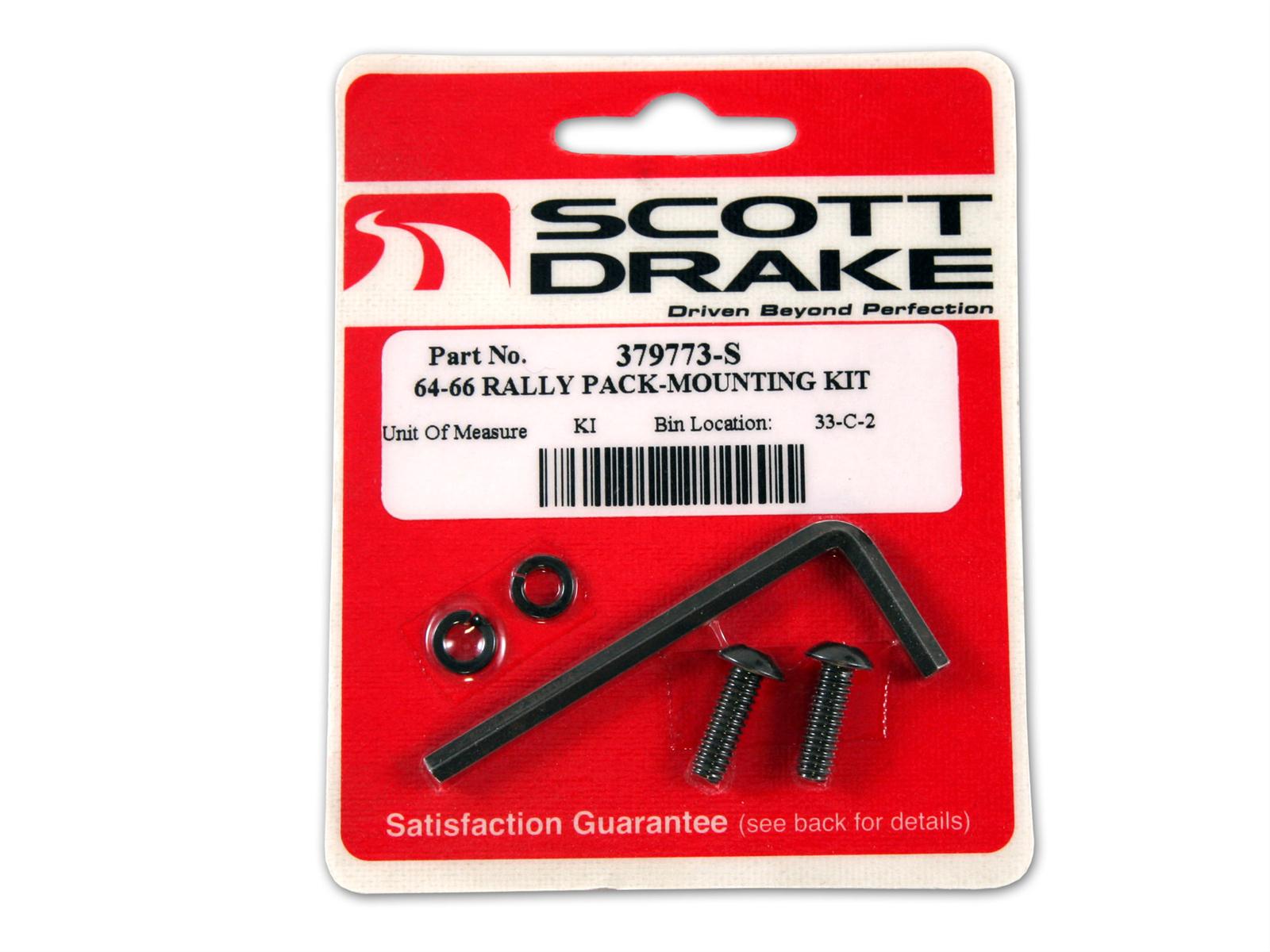 Scott Drake S Scott Drake Rally Pac Theft Protection Screws Summit Racing