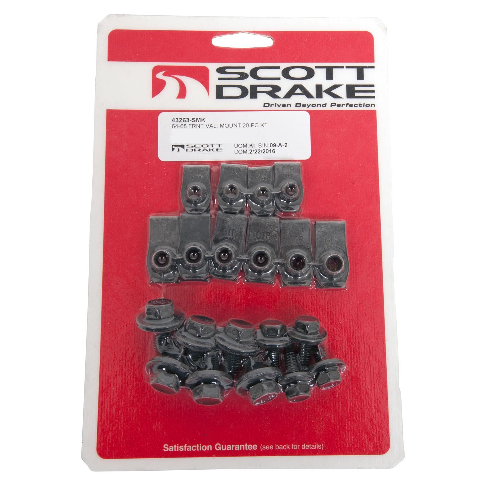 Scott Drake 43263-SMK Scott Drake Body Fasteners | Summit Racing