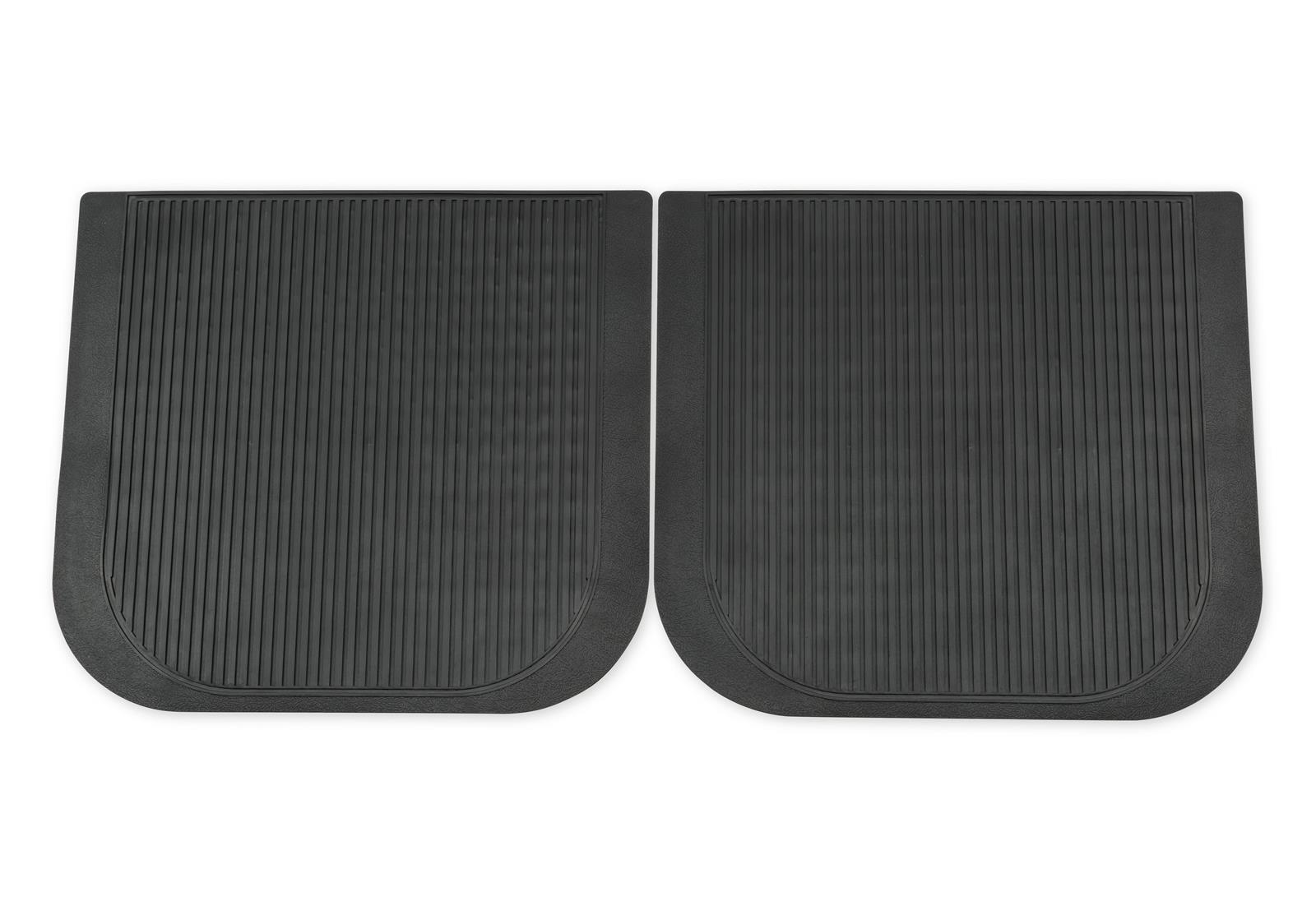 Scott Drake C5ZZ-6513086-BK Scott Drake Rubber Pony Floor Mats