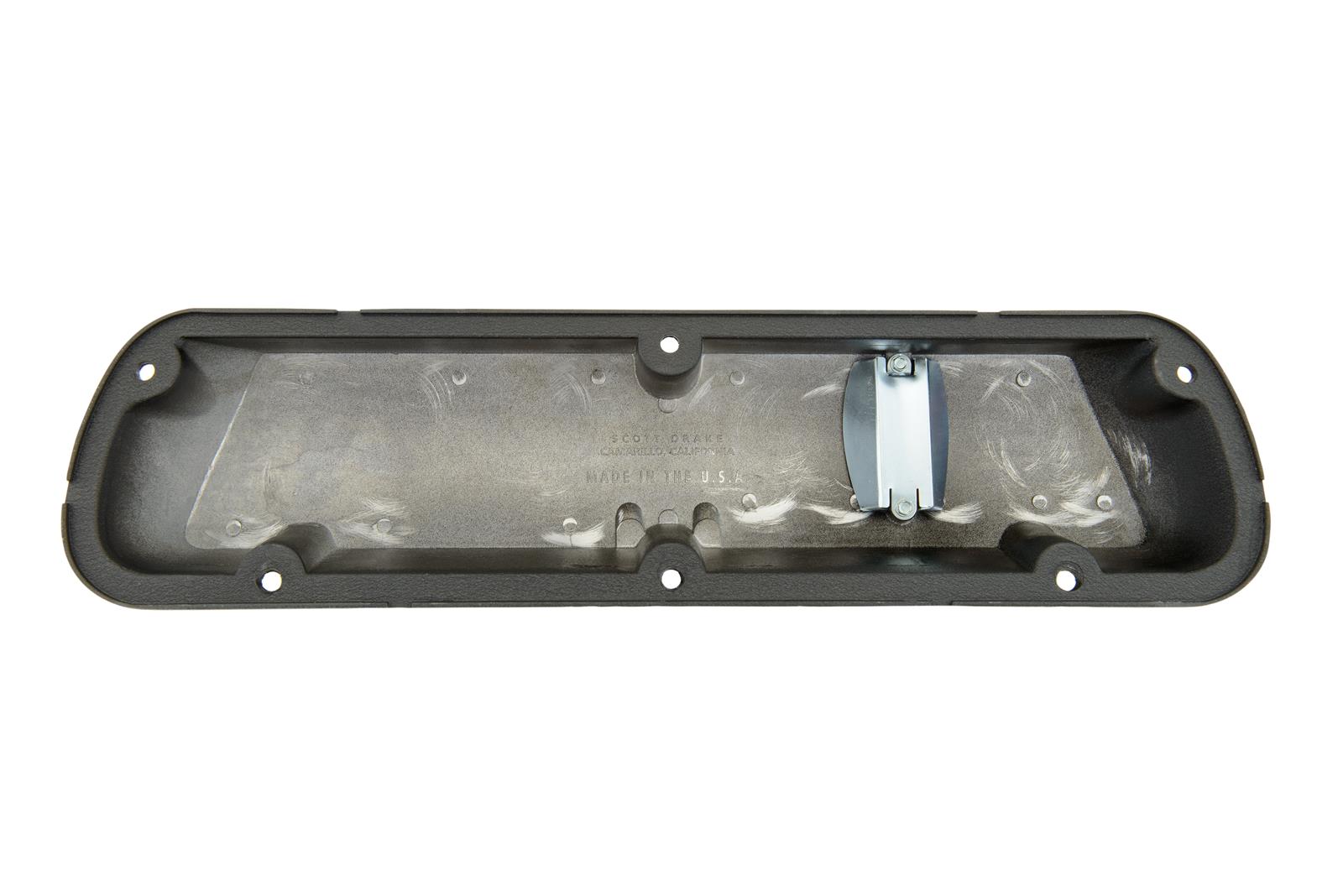 Scott Drake 6A582-C Scott Drake Classic Aluminum Valve Covers