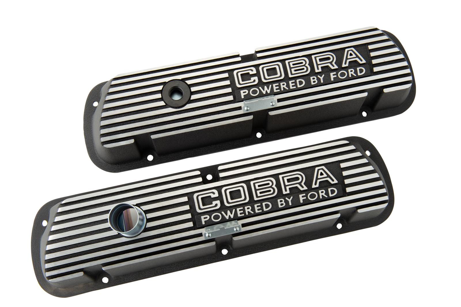 Scott Drake 6A582-C Scott Drake Classic Aluminum Valve Covers