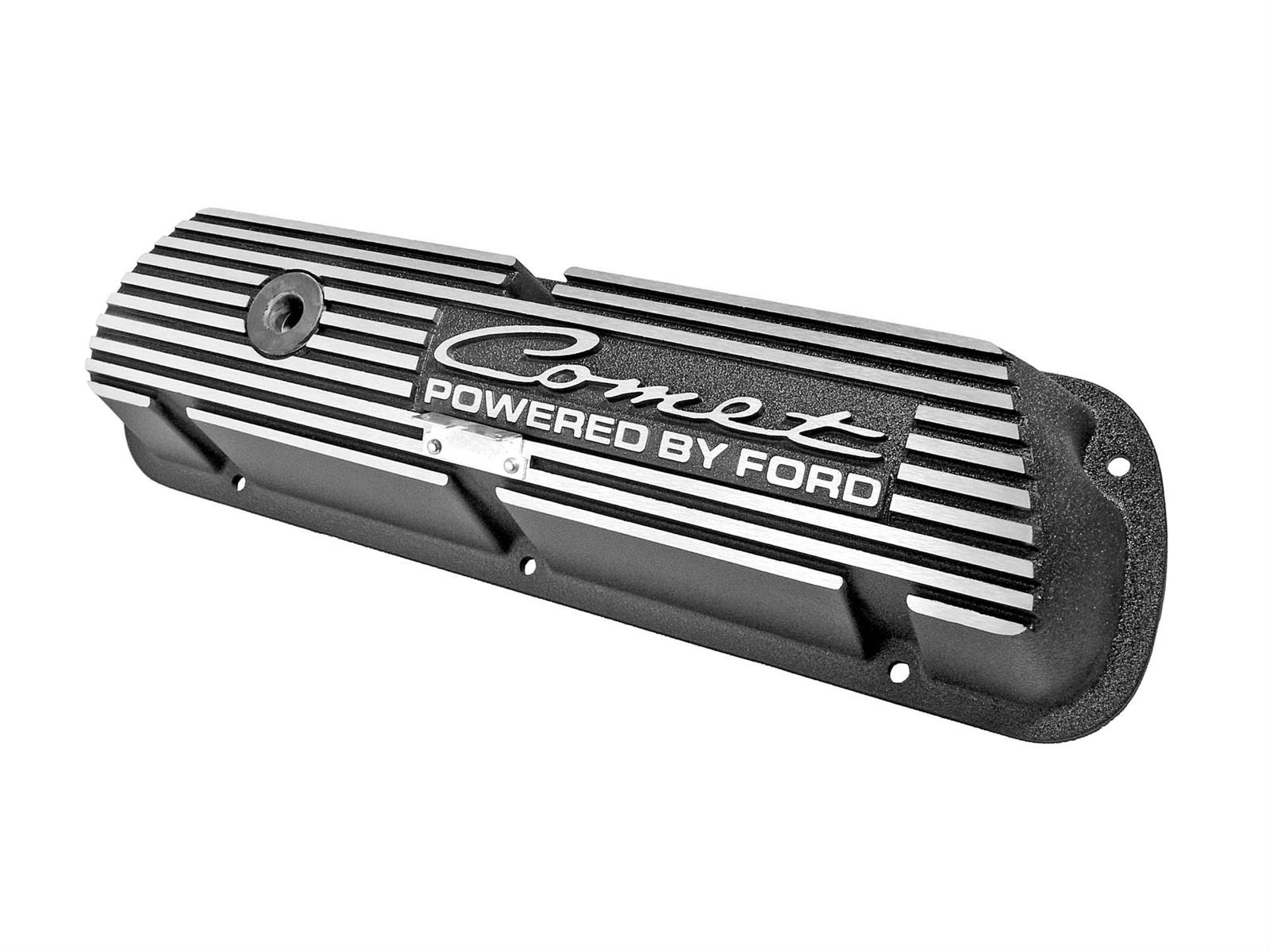 Drake Muscle Cars Mustang Valve Covers Aluminum Drake Muscle Cars Mustang Valve Covers Aluminum