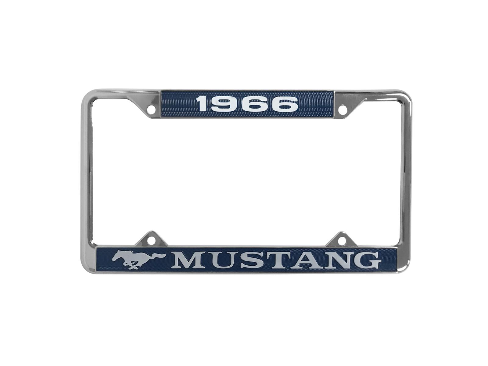 Scott Drake License Plates ACC-LPF-66 1966 MUSTANG LICENSE PLATE