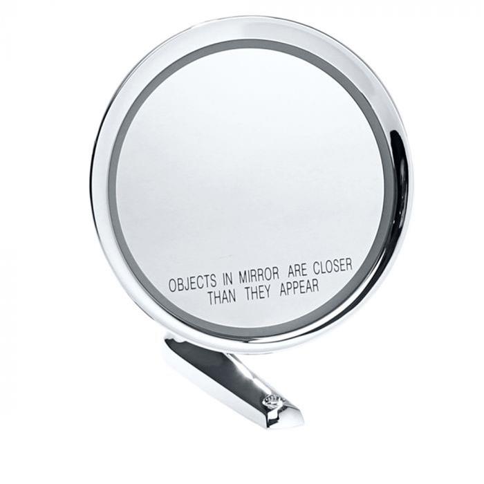 Scott Drake Replacement Outside Mirrors C3RZ-17696-C Mirror, Chrome, Round, Manual, Convex, Ford, Each