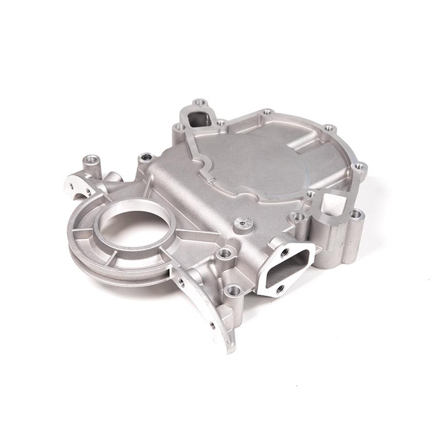 Scott Drake Timing Chain Covers C5OZ-6019-B Cover, One-piece, Aluminum, Natural, Ford, Each