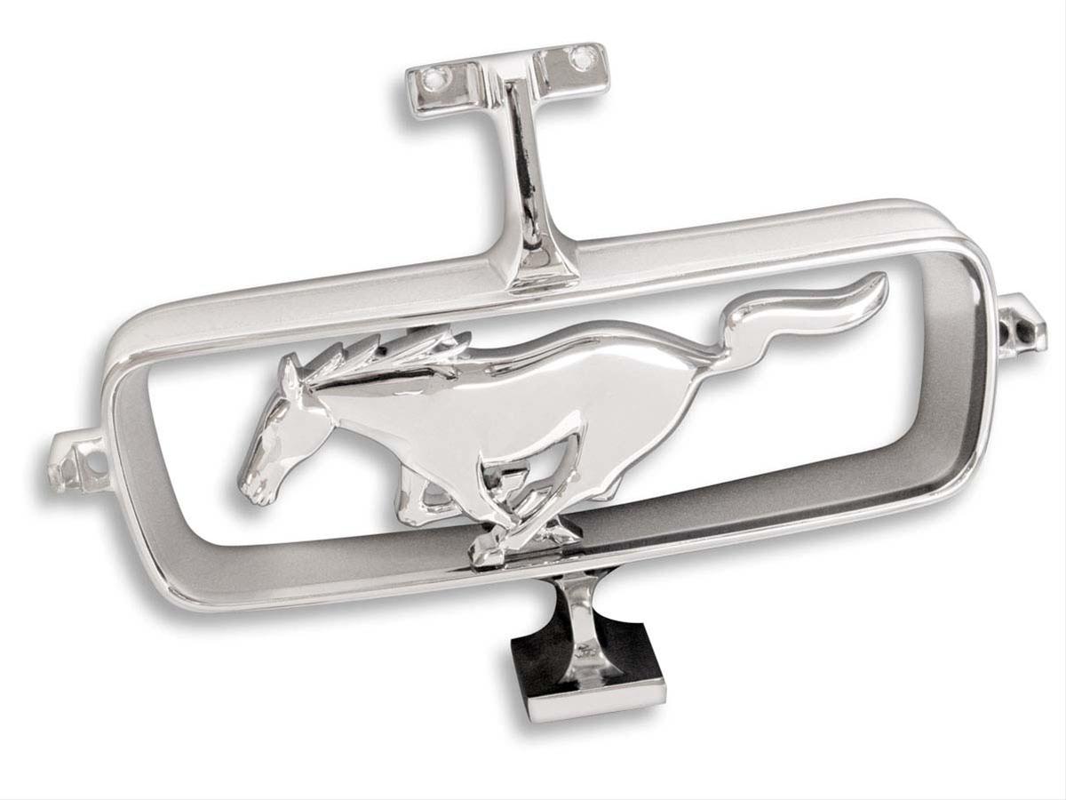 Scott Drake Emblems C5ZZ-8213-AR Emblem, Grille, Mustang Corral, Chrome, Each