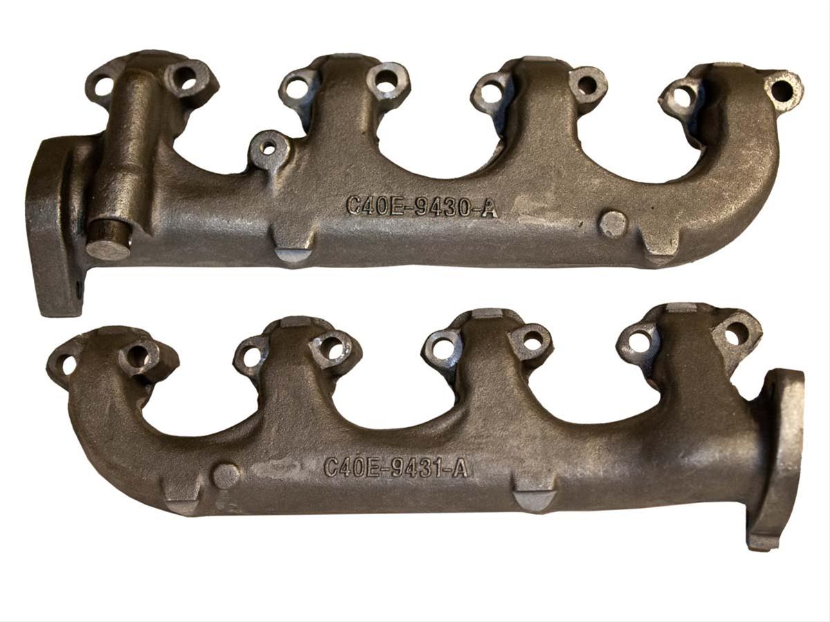 Ford competition cast iron exhaust manifolds #9