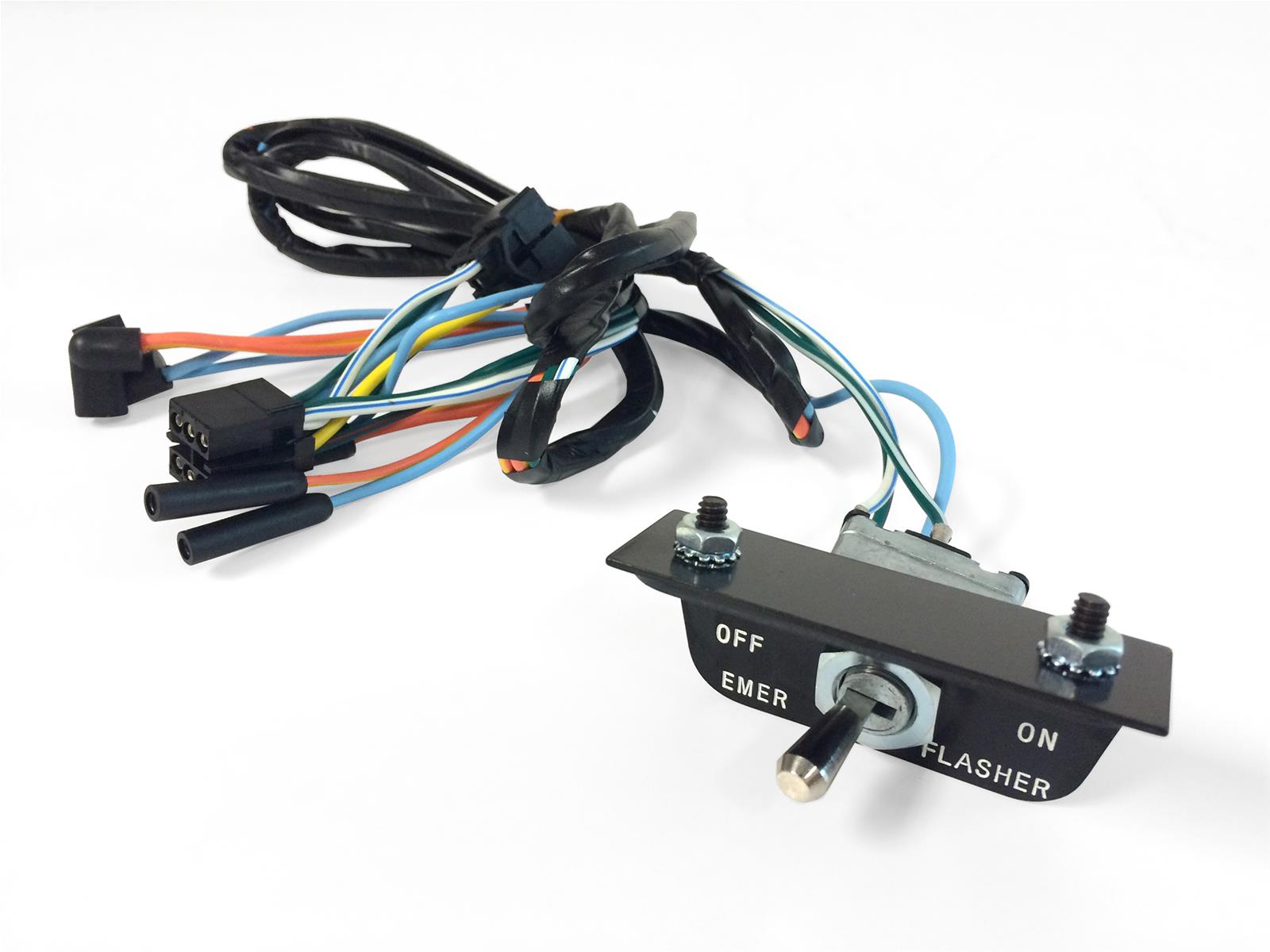 Scott Drake Relays C6AZ-13350-E Relays, Hazard Warning Switch/Flasher Position, Ford, Each