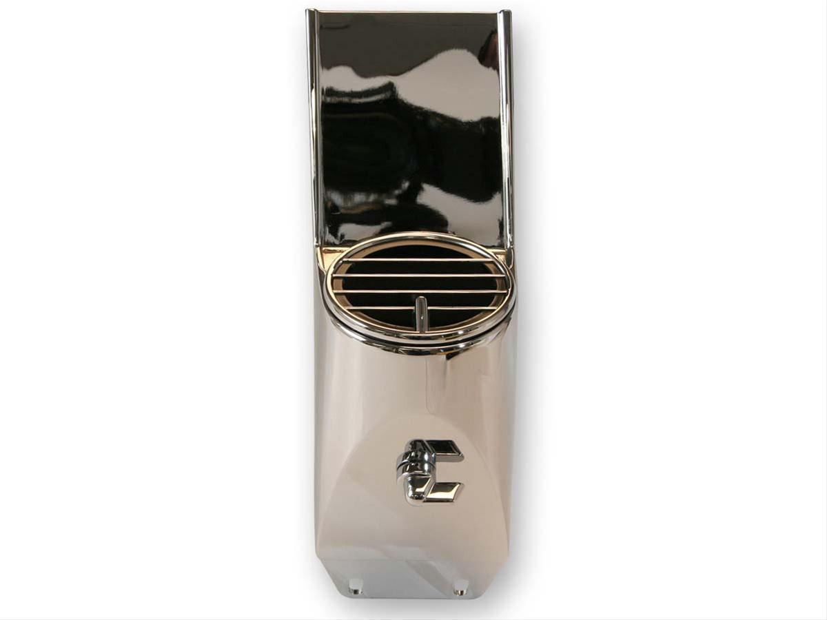 Scott Drake Air Conditioner Registers C7ZZ-19893-A Vent, Register, Right Location, Round, Plastic, Chrome, Ford, Mercury, Each