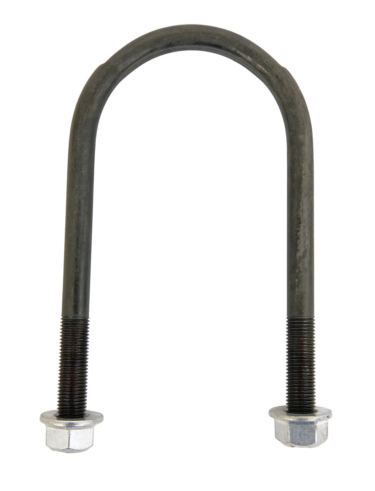 Scott Drake Axle U-Bolts C7ZZ-5705-LK U-Bolt, Round Style, Steel, Black, Rear, Ford, Each