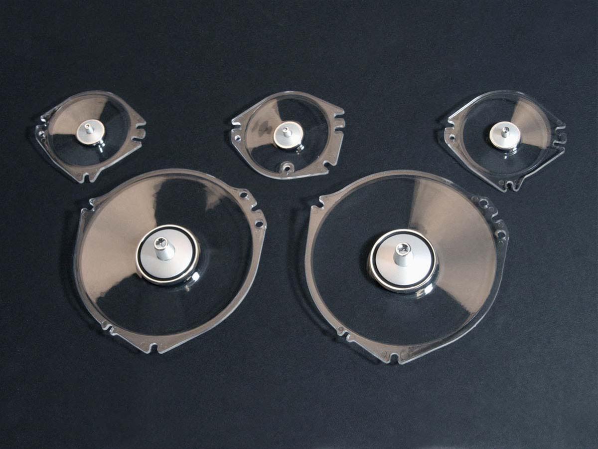 Scott Drake C7ZZ10887AC Scott Drake Replacement Gauge Lenses