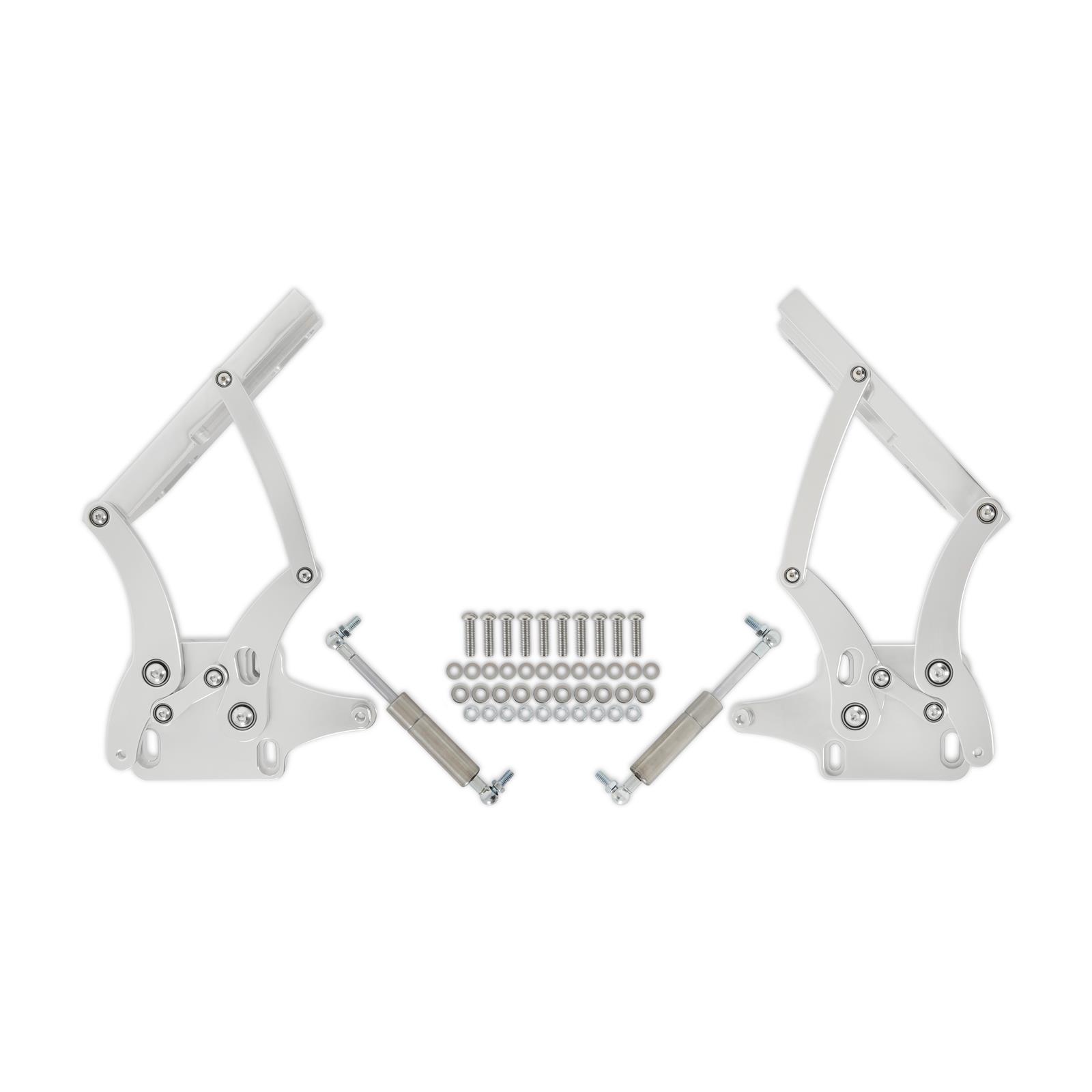 Scott Drake C7ZZ-16796-7-P Scott Drake Billet Hood Hinges | Summit