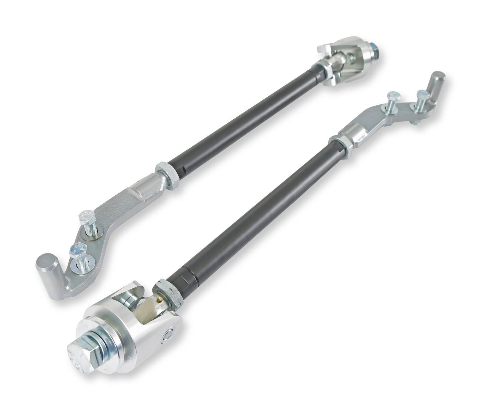 Scott Drake Performance Strut Rods C8ZZ-3468-P Rods, Performance, Adjustable, Steel, Black Powdercoated, Ford, Pair