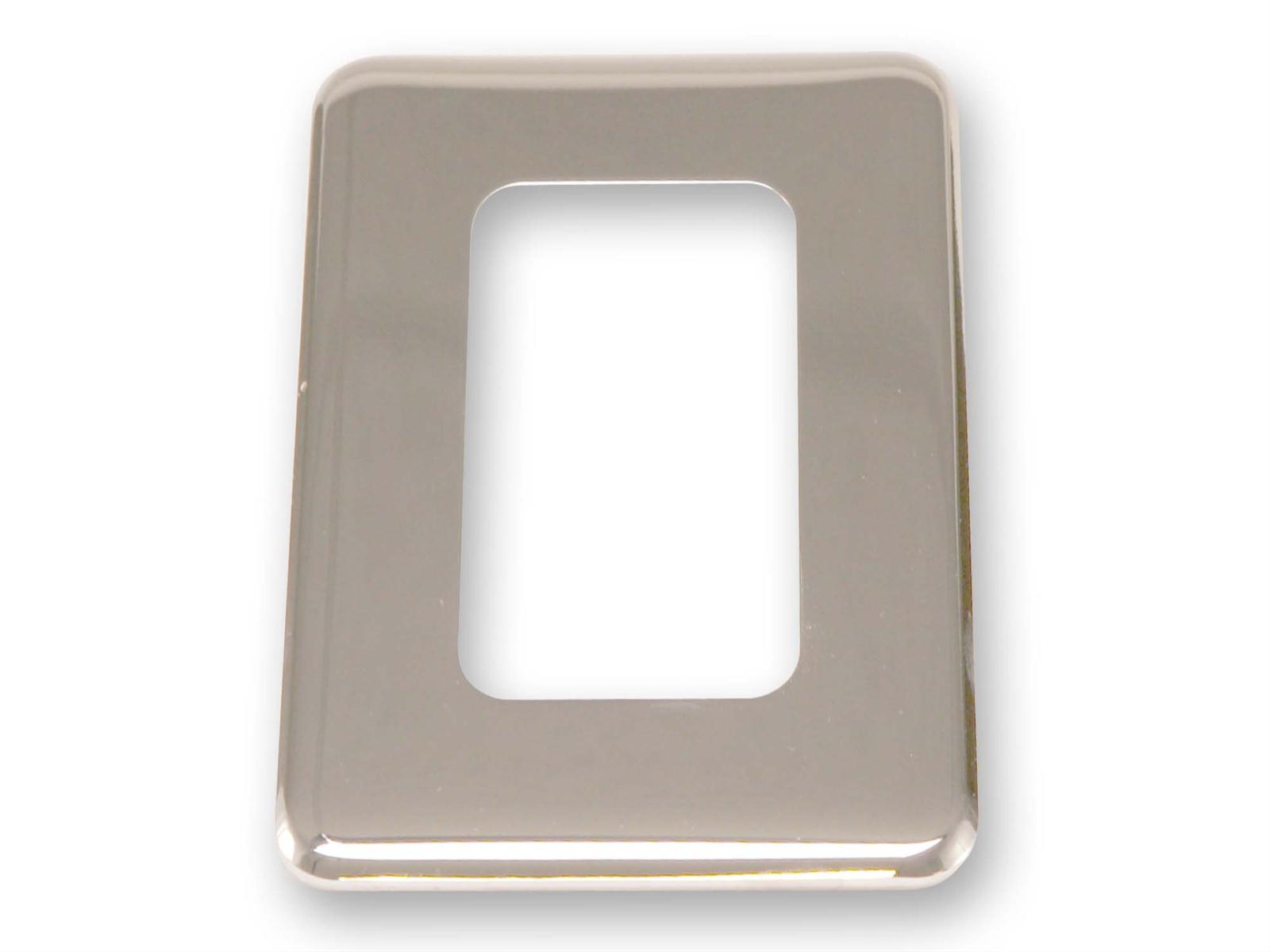Scott Drake Shifter Boot Retainers C9ZZ-7262-C Shift Ring, Retainer, Diecast, Chrome, Mustang, Each