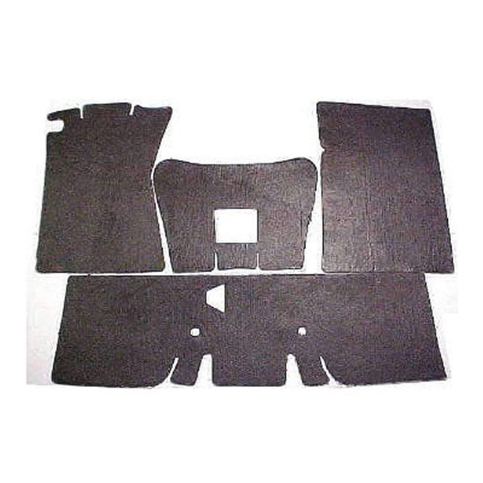Scott Drake Heat Barrier and Sound Deadening Mats CUMS 64-73 4-PC CARPET UNDERLAYMENT