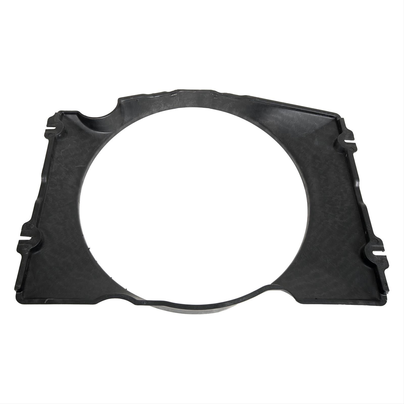 Scott Drake Fan Shrouds D0ZZ-8146-A Shroud, Single, Bolt-on, Plastic, Black, 24 in. Width, Ford, Mercury, Each thumbnail 3