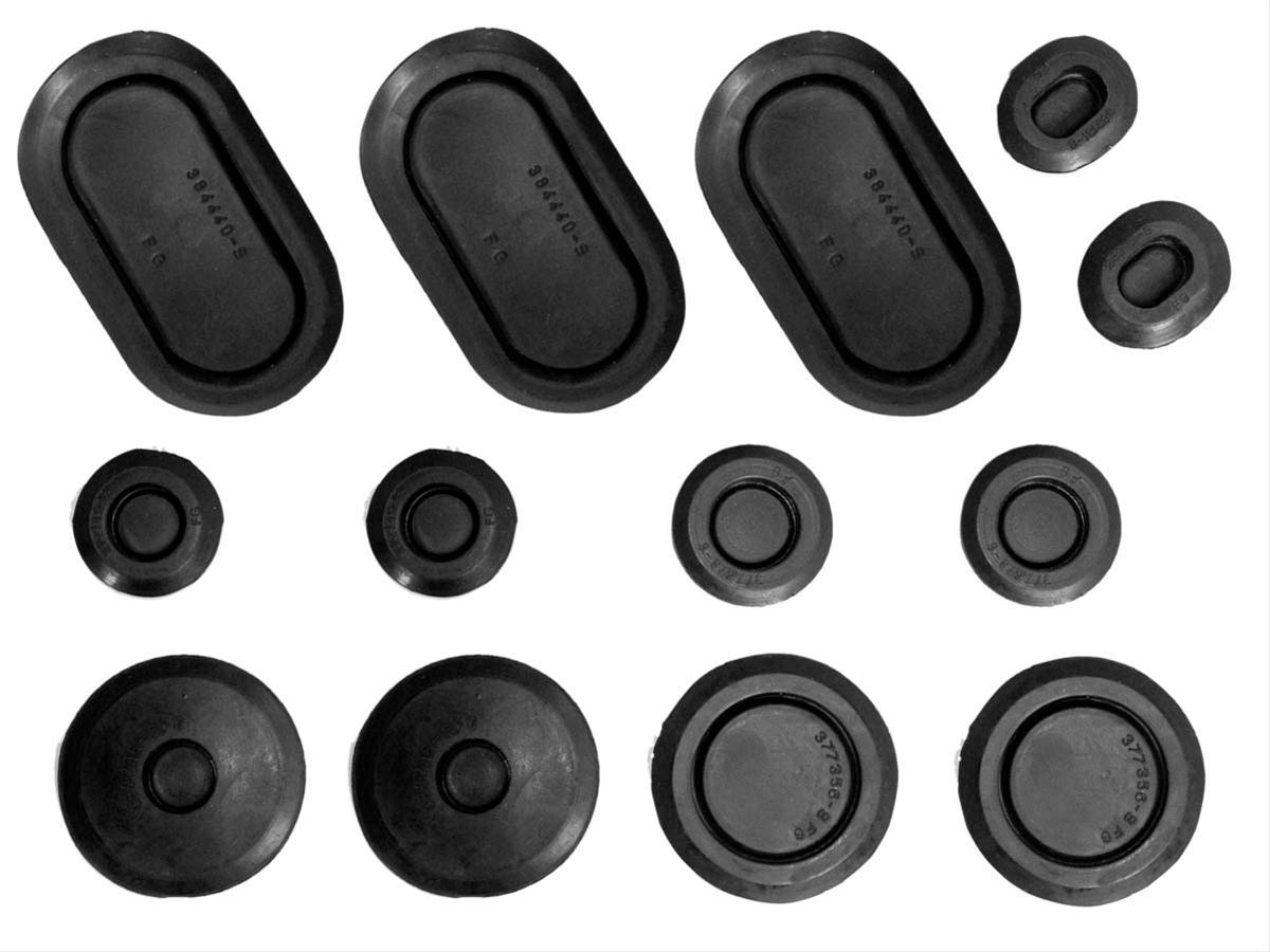 Scott Drake D1ZZ6511135K Scott Drake Body Panel Plugs Summit Racing