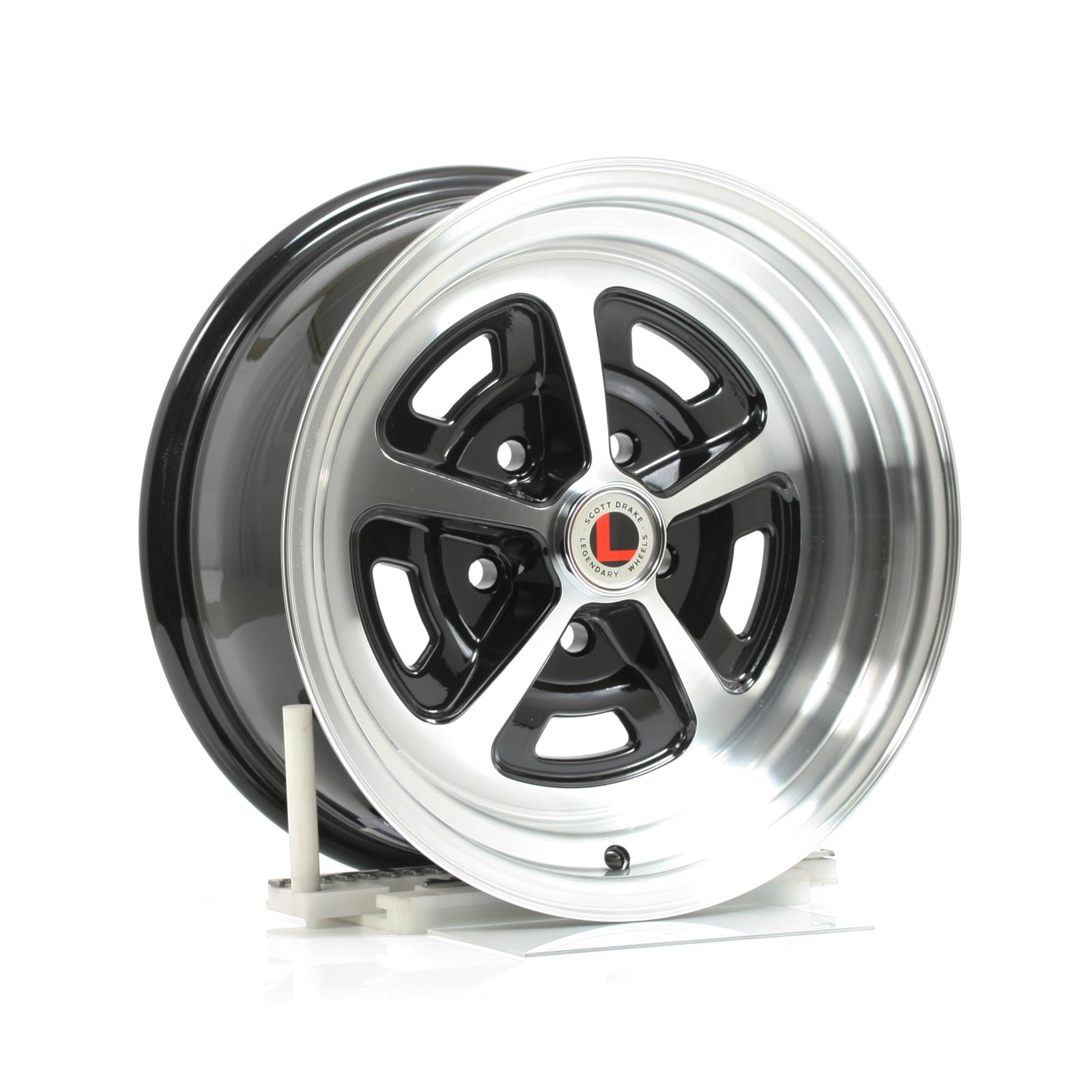 Scott Drake LW50 50754A Scott Drake Legendary Magnum 500 Alloy Wheels 