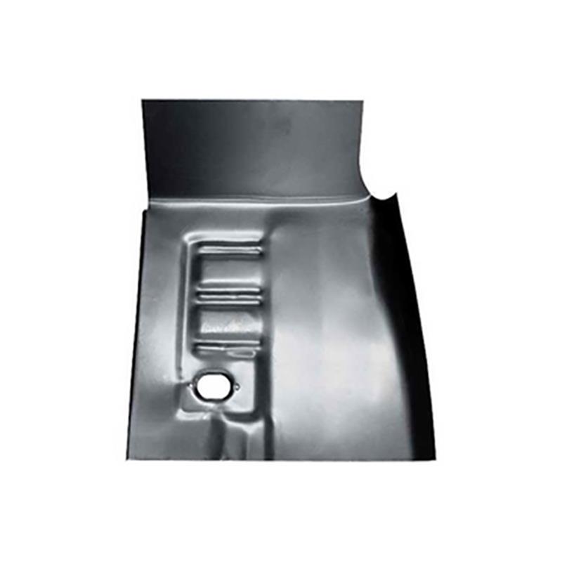 Scott Drake Floor Panel Patches M106LH Pan Patch, Driver Side, Steel, Natural, 24.00 in. Width, 22.50 in. Length, Ford, Each