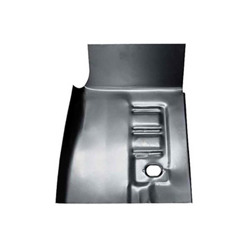 Scott Drake Floor Panel Patches M106RH Pan Patch, Passenger Side, Steel, Natural, 24.00 in. Width, 22.50 in. Length, Ford, Each