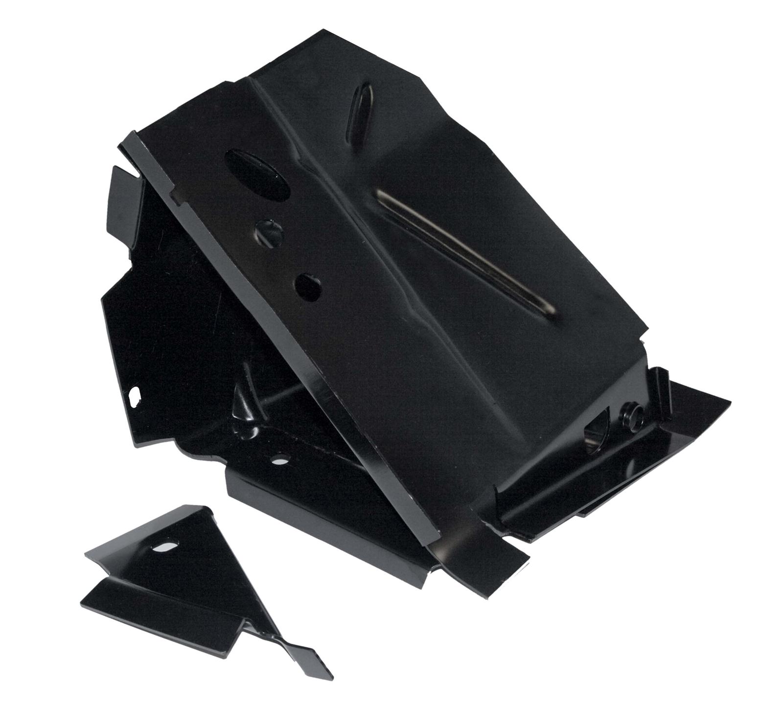 Scott Drake Torque Boxes M114BLH Box, Left Side, Steel, Natural, 3-Piece Design, Ford, Mustang, Each