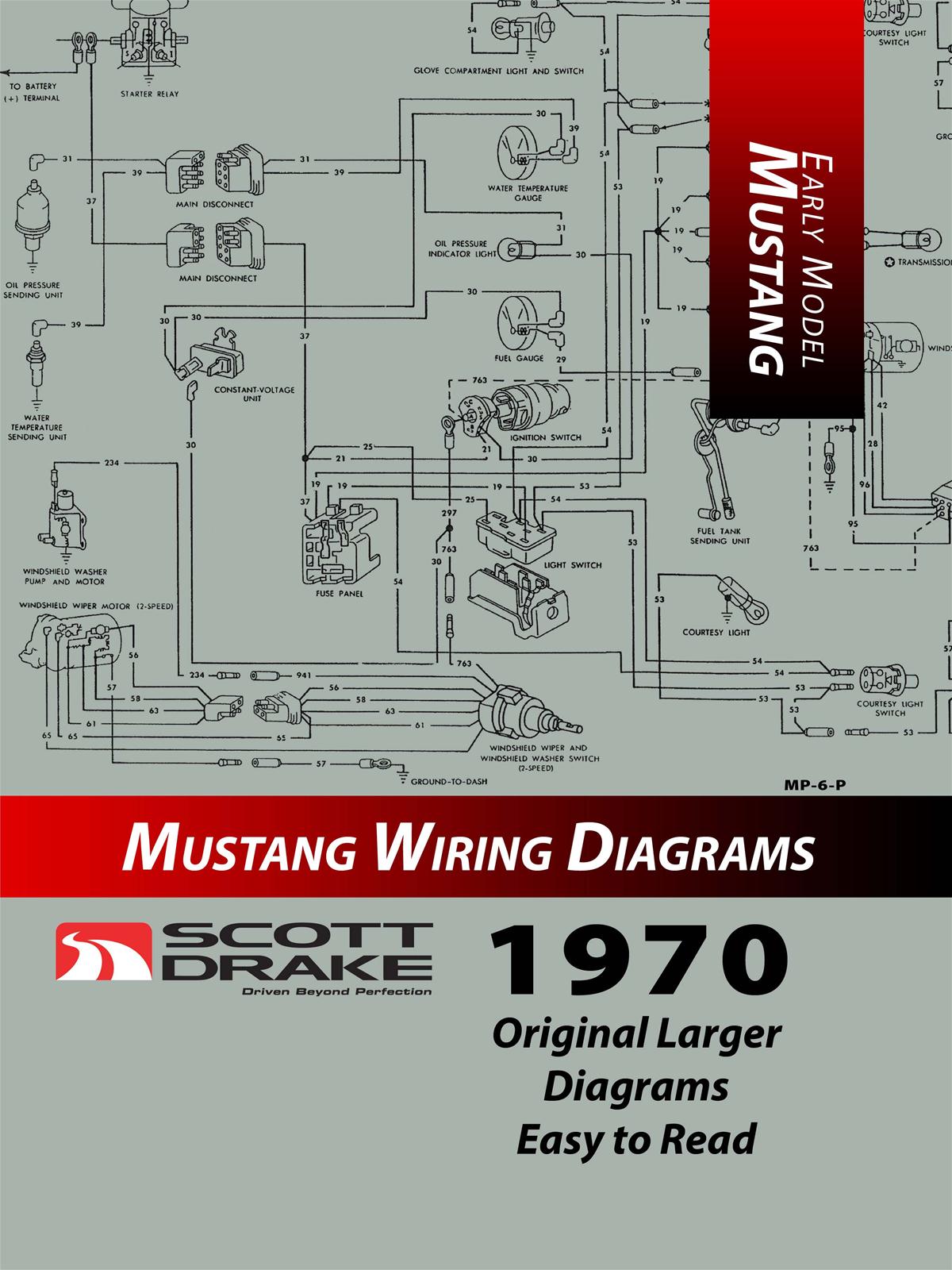 Scott Drake Wiring Diagram Manuals MP-6-P - Free Shipping ... scott tv wiring diagrams 