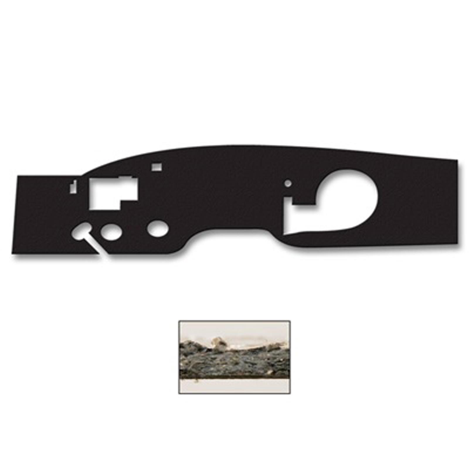 Scott Drake Interior Insulation MUST-6466-C 64-6 FIREWALL INSULATOR-MOLDED