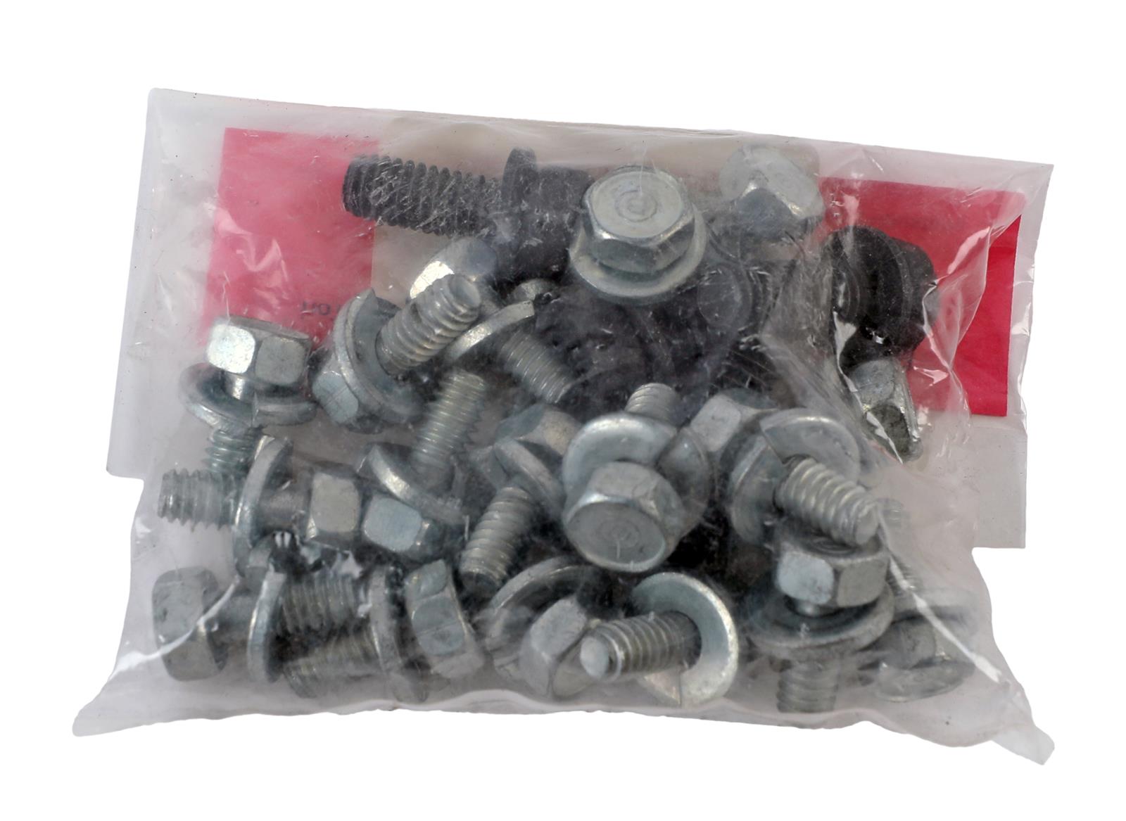 Scott Drake Oil Pan Bolt Kits OPB-C0DE-484 Bolts, Hex Head, Steel, Natural, Ford, Kit