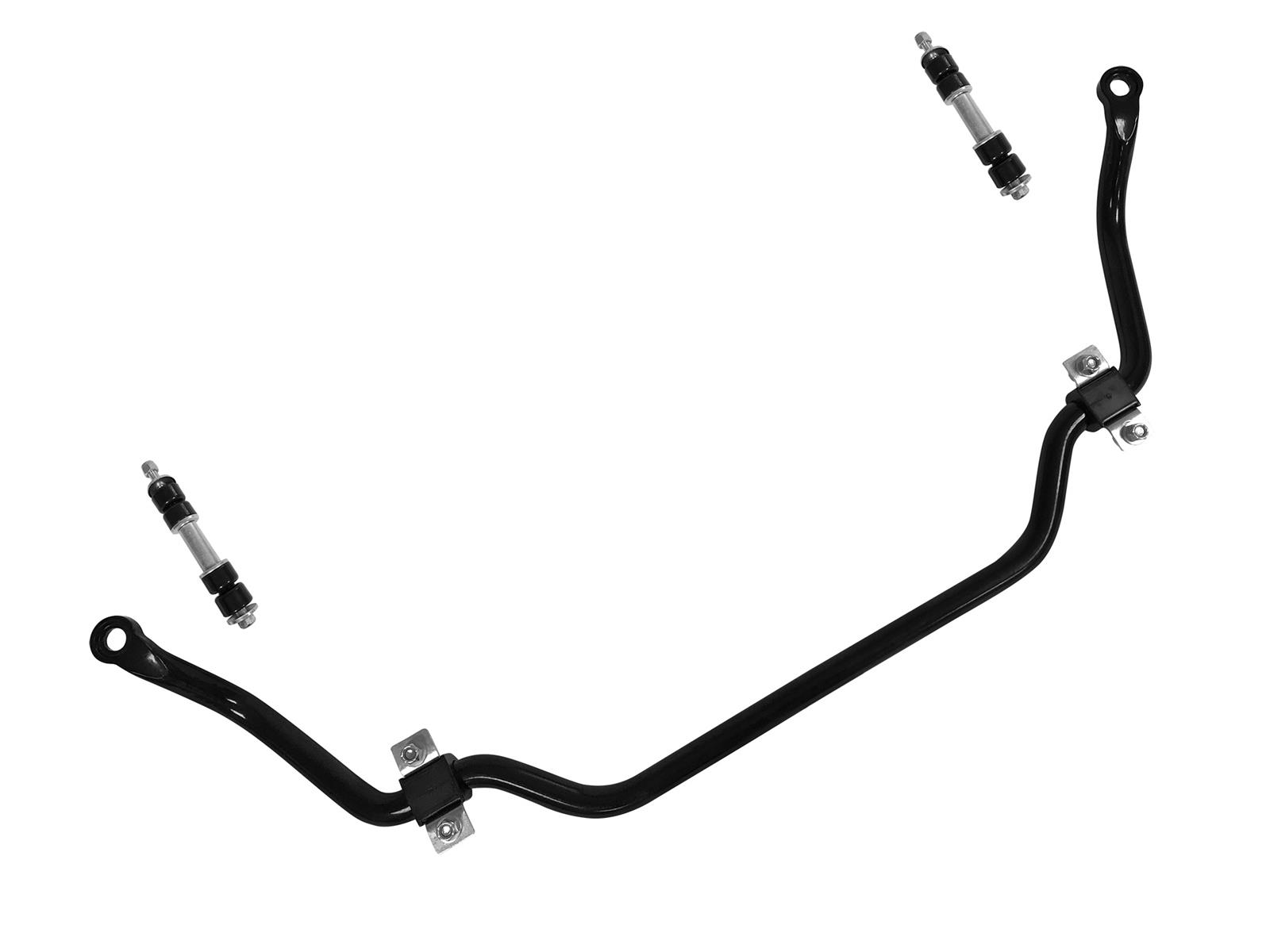 Scott Drake Sway Bars S1MS-5482-A Bar, Front, Solid, Steel, Black Powdercoated, 1.00 in. Diameter, Ford, Kit