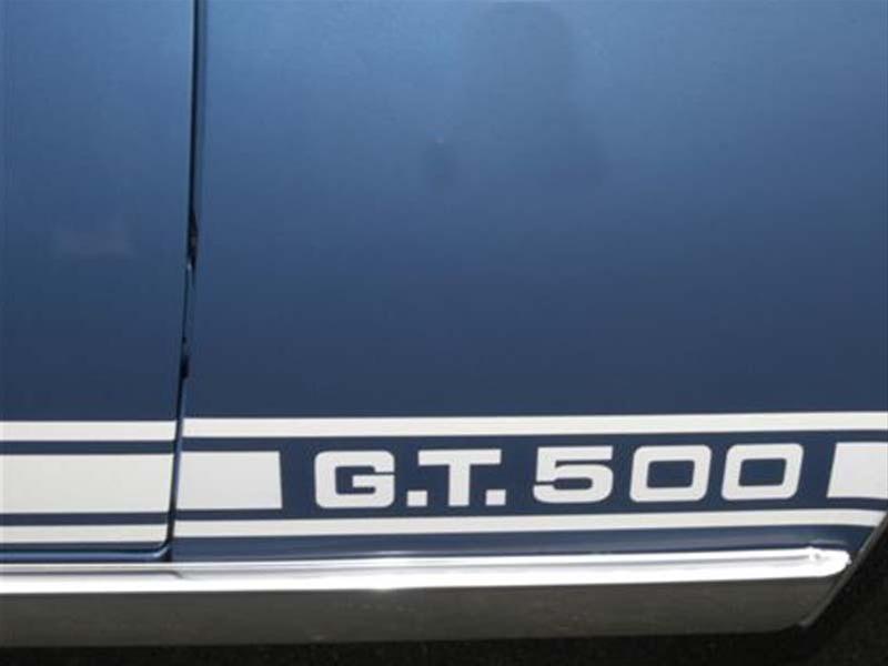 Scott Drake Shelby Stripe Kits S7MS-16224-A Body Graphics, GT-500 Stripes, Vinyl, Black, Ford, Kit