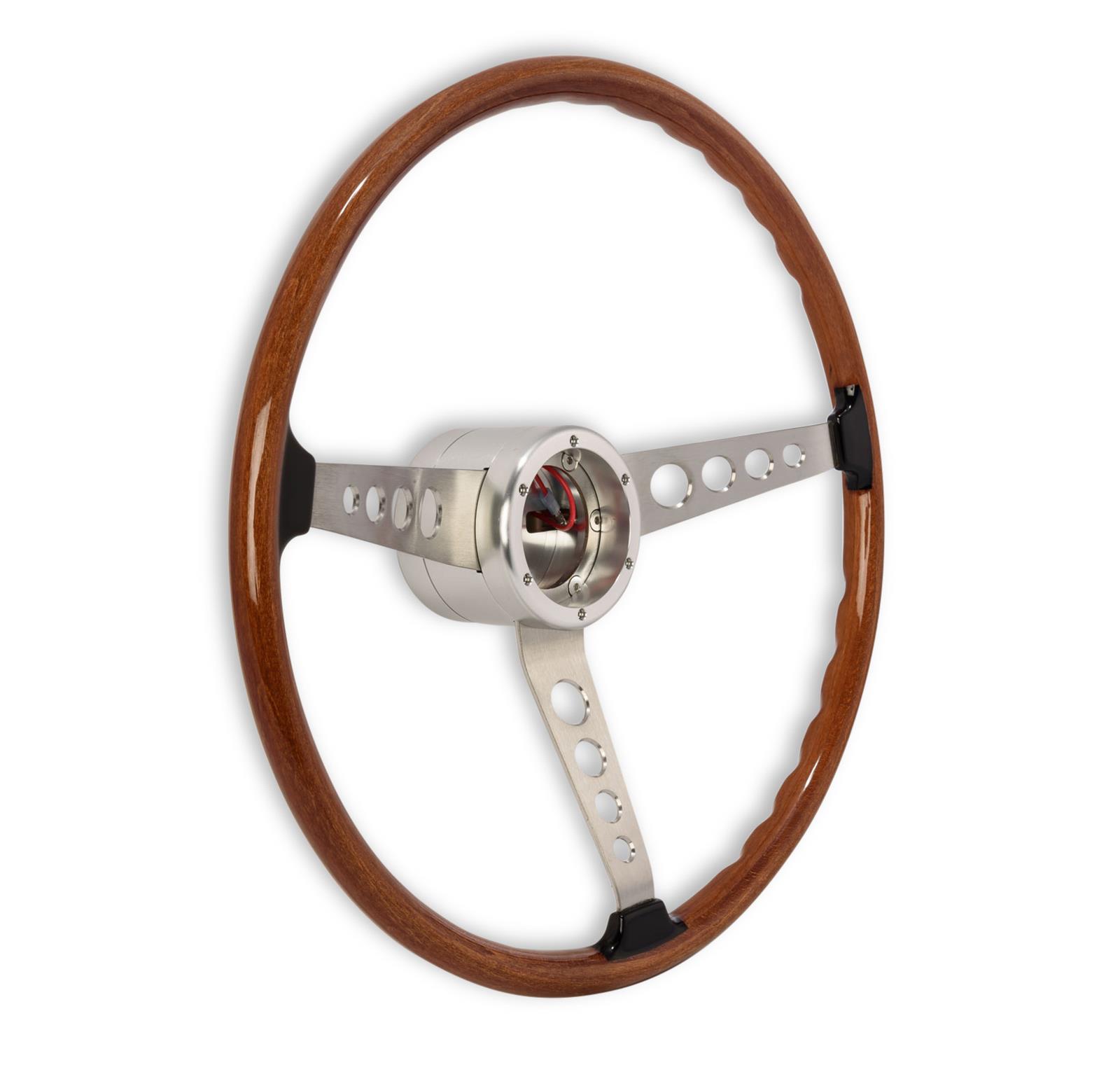 ホンダ1300ウッドステアリング Scott Drake S7MS-3600-A Scott Drake Corso Feroce Steering Wheels