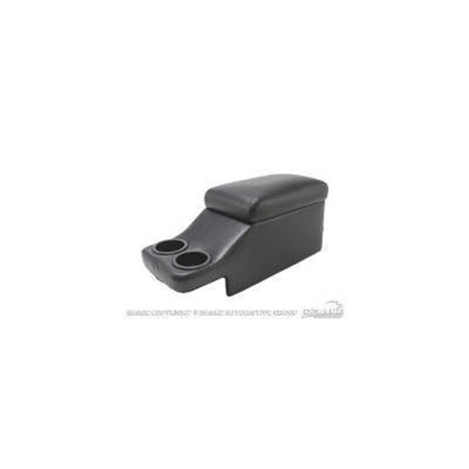 Scott Drake Saddle Consoles SC-BK Console, Saddle, Vinyl, Black, Ford, Each