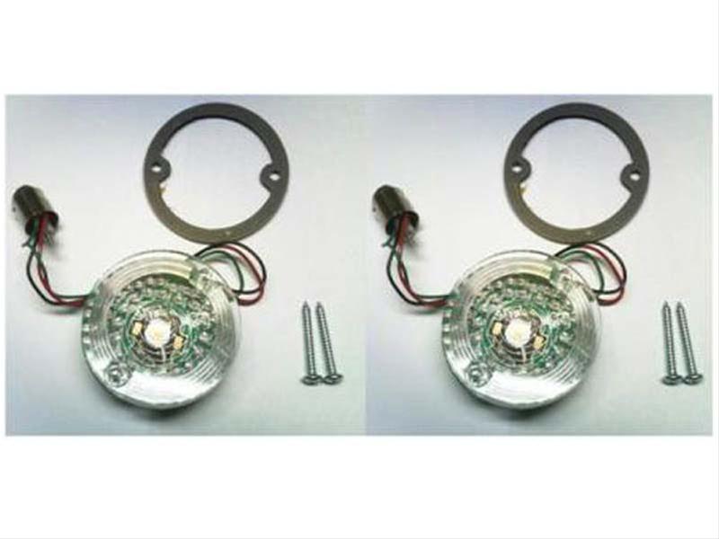 Scott Drake LED Backup Light Kits SD-1142-RFB Lights, LED, Clear Lenses, Ford, Pair