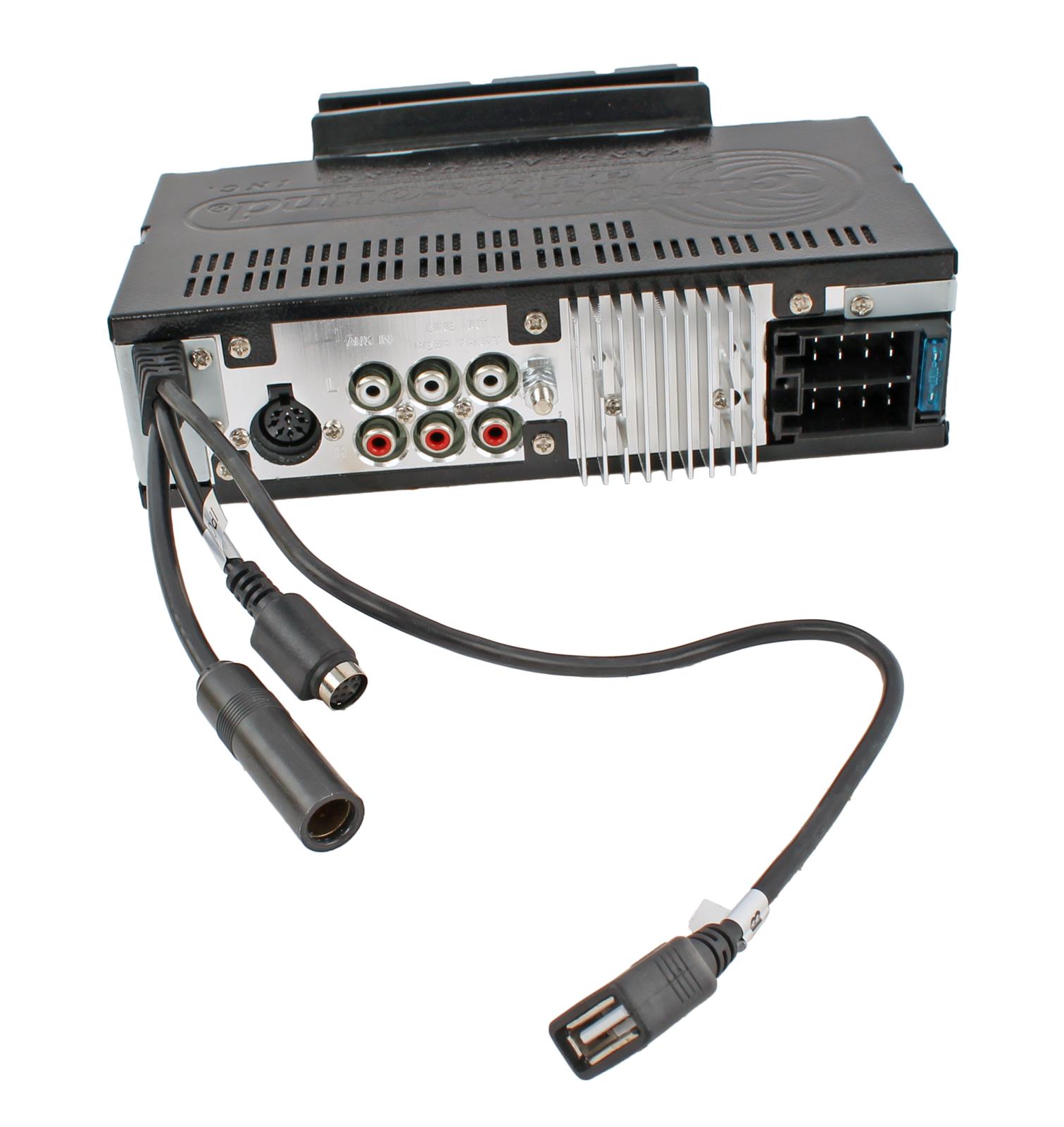 Scott Drake Custom Autosound USA-630 Radios for 1967-1973 MUSTANG - USA-630-7C Automotive Radios, USA-630, AM/FM, USB, Auxiliary Input, Ford, Each thumbnail 3
