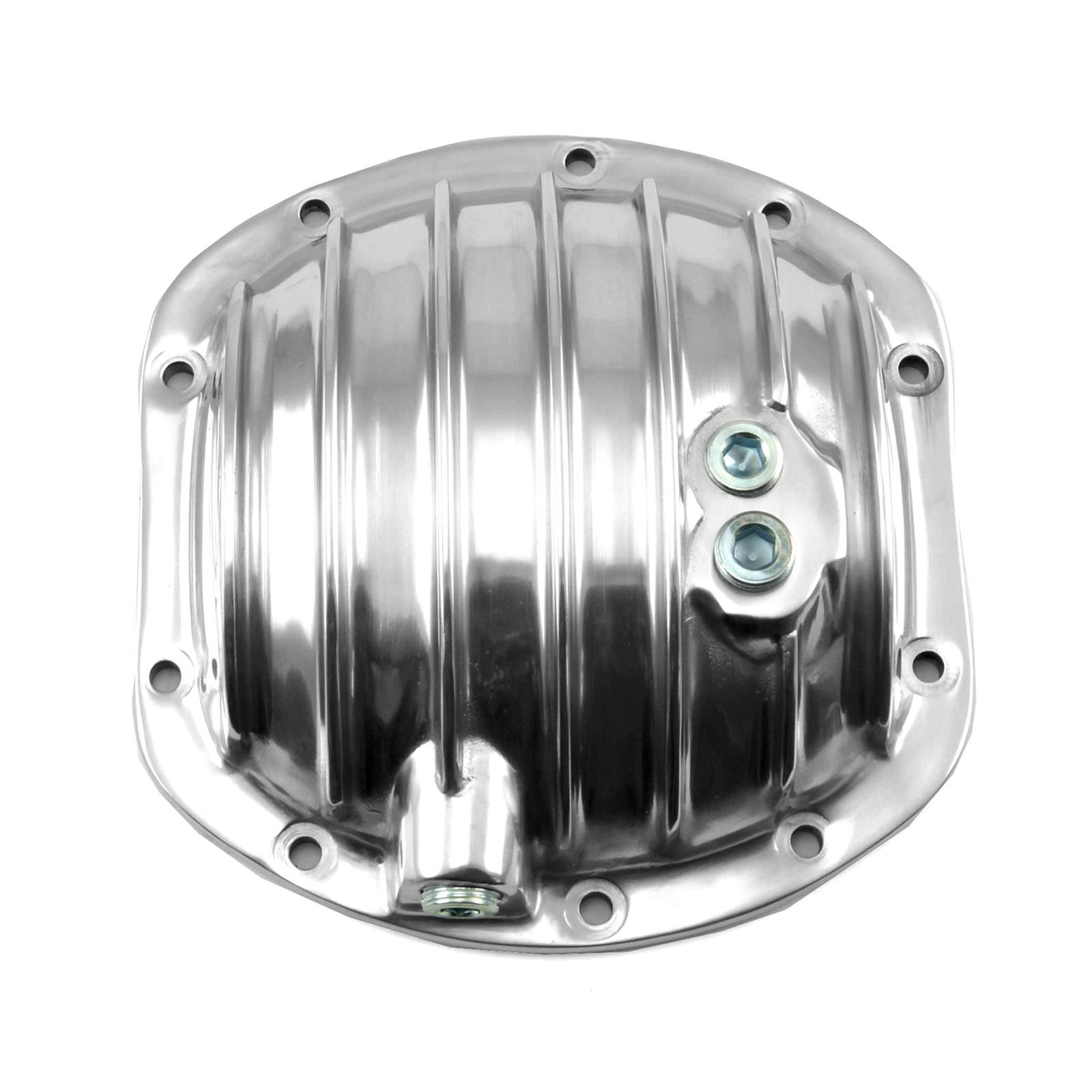 ALUMINUM DANA 25-27-30 DIFFERENTIAL COVER 10 BOLTS POLISHED 